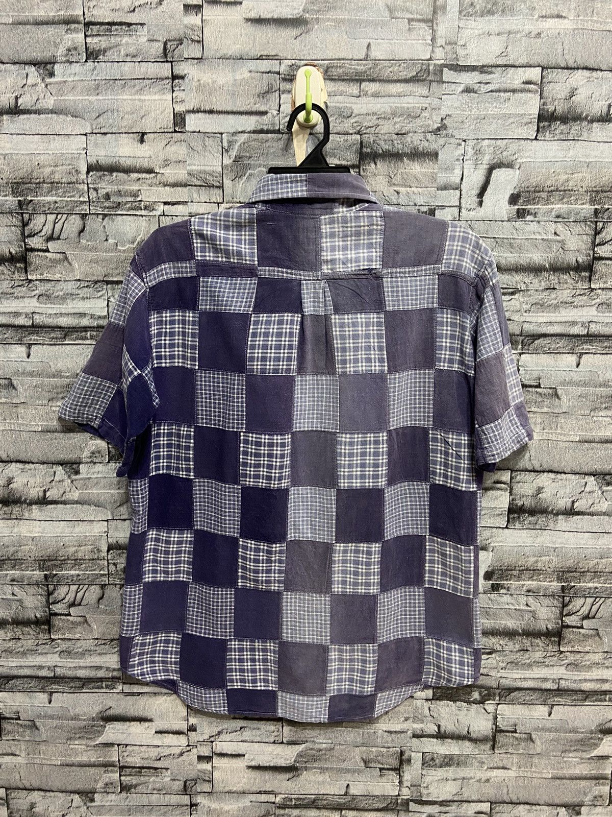 Japanese Brand Vintage Ships shirt plaid design japan brand Size US L / EU 52-54 / 3 - 6 Thumbnail