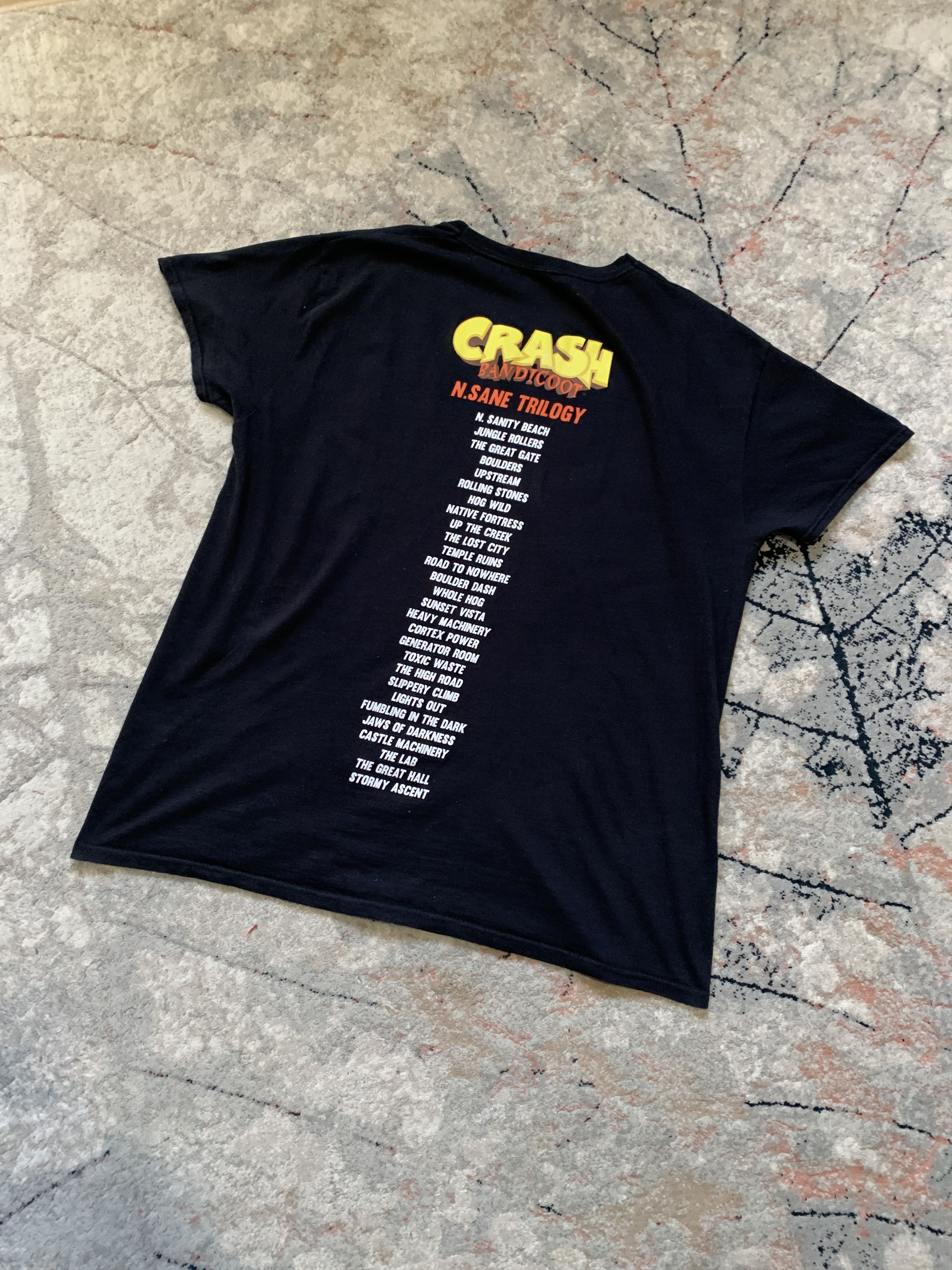 Cartoon Network × Vintage Crash Bandicoot Vintage T-Shirt Size US XL / EU 56 / 4 - 5 Thumbnail