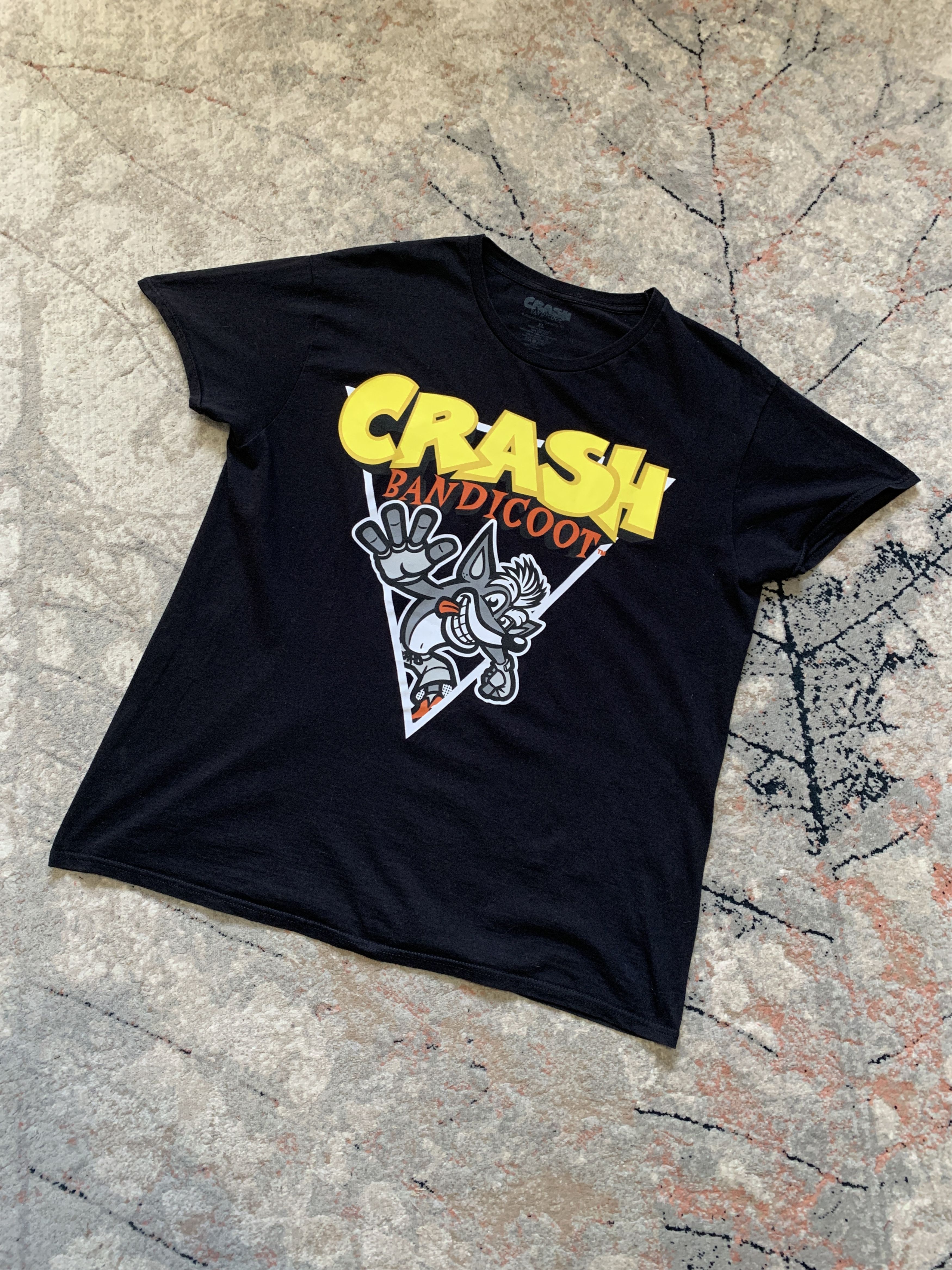 Cartoon Network × Vintage Crash Bandicoot Vintage T-Shirt Size US XL / EU 56 / 4 - 1 Thumbnail