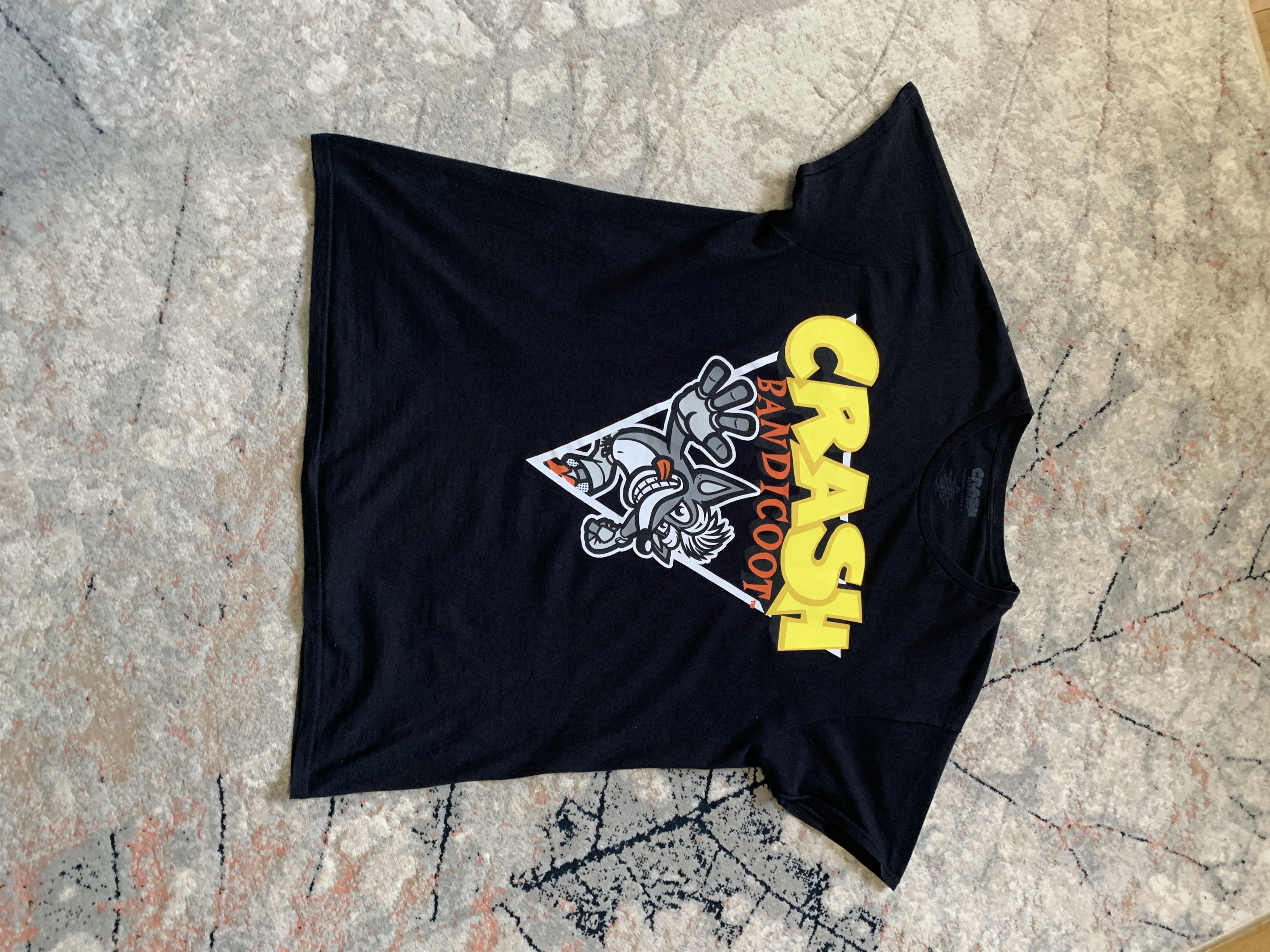 Cartoon Network × Vintage Crash Bandicoot Vintage T-Shirt Size US XL / EU 56 / 4 - 2 Thumbnail