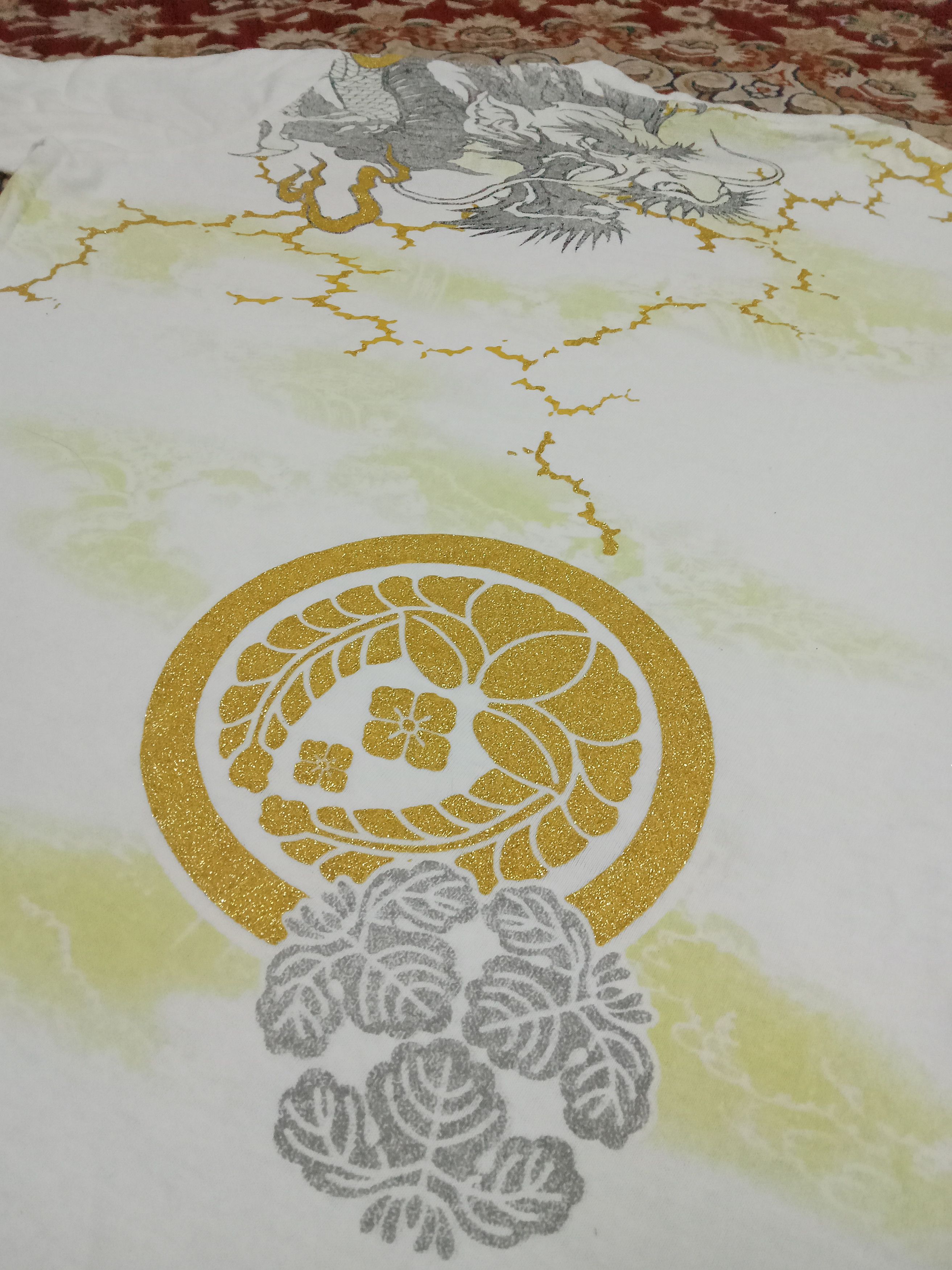 Bullet Noise Dragon Motive Long Sleeve T shirt