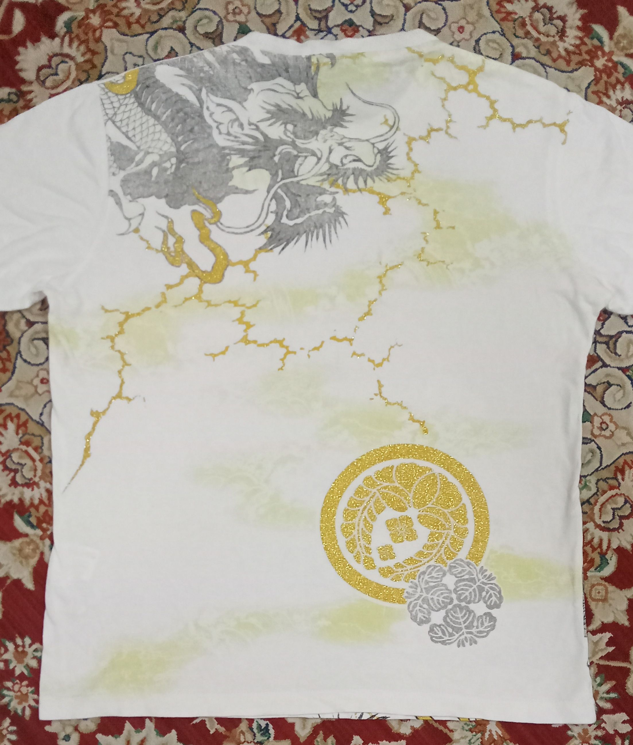 Bullet Noise Dragon Motive Long Sleeve T shirt