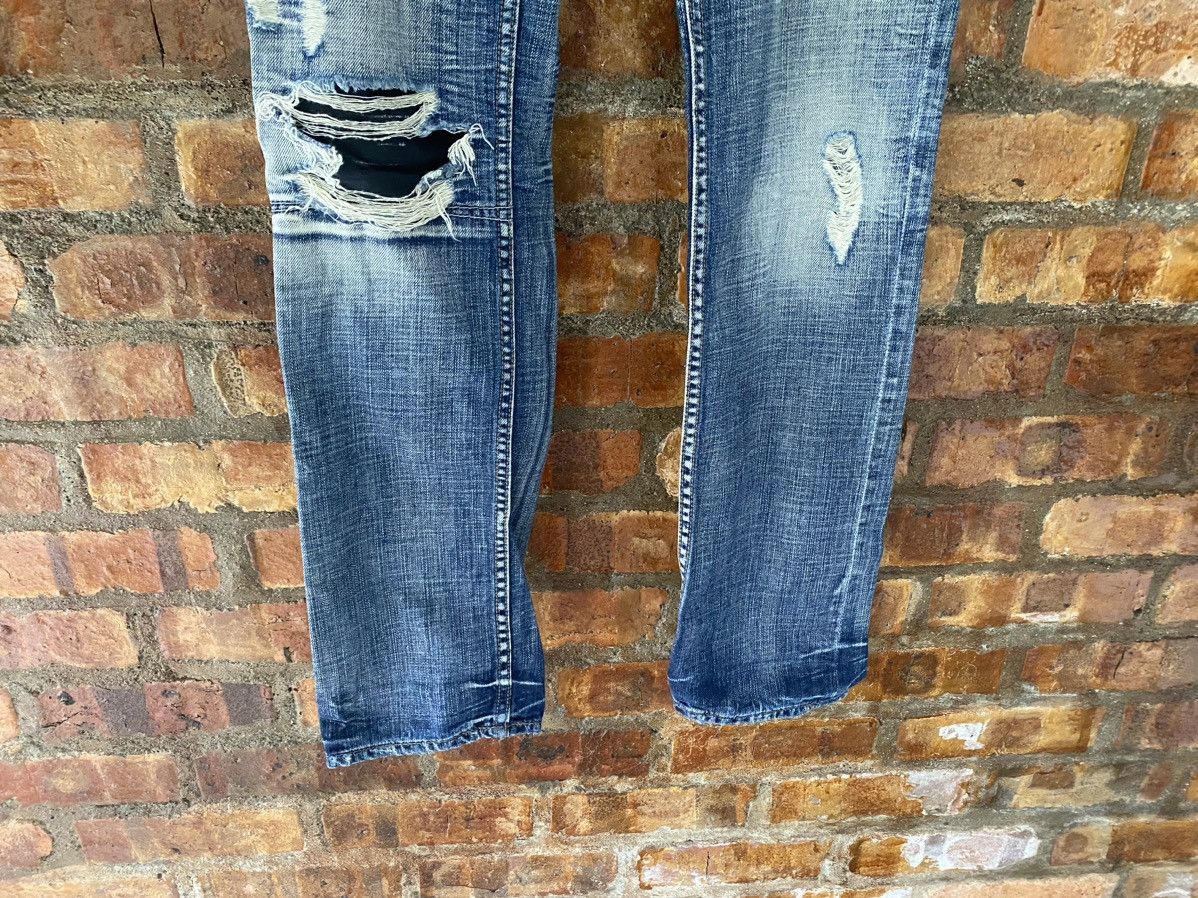 Isamu Katayama Backlash Difference Rupert Japan leather patch distressed denim Size US 32 / EU 48 - 6 Thumbnail