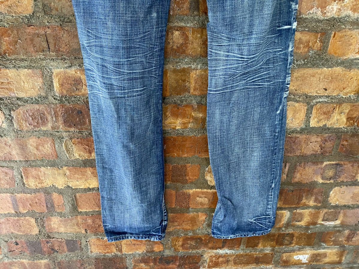 Isamu Katayama Backlash Difference Rupert Japan leather patch distressed denim Size US 32 / EU 48 - 15 Thumbnail