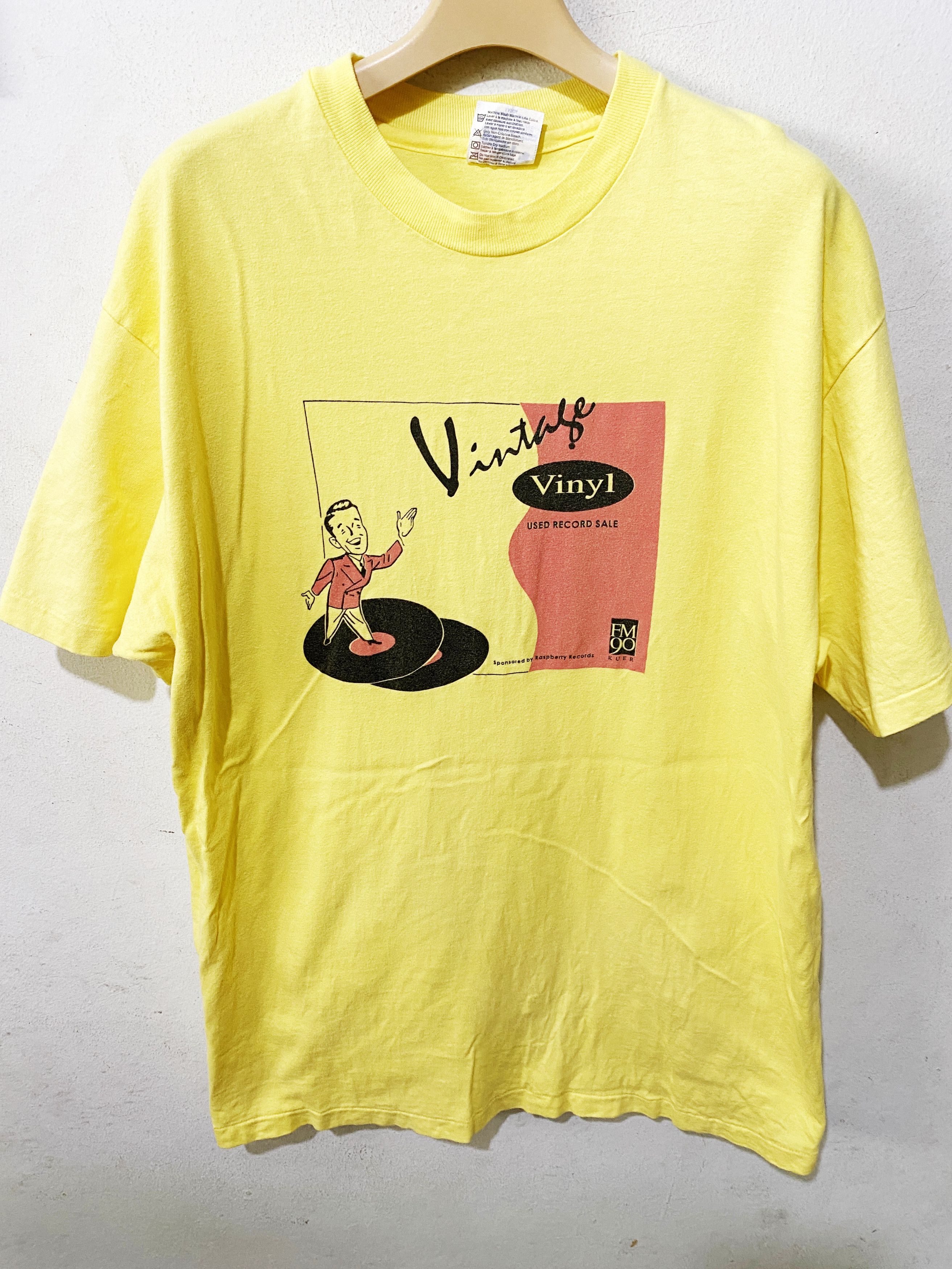 Vintage Vintage Vinyl Raspberry Records Shirt | Grailed