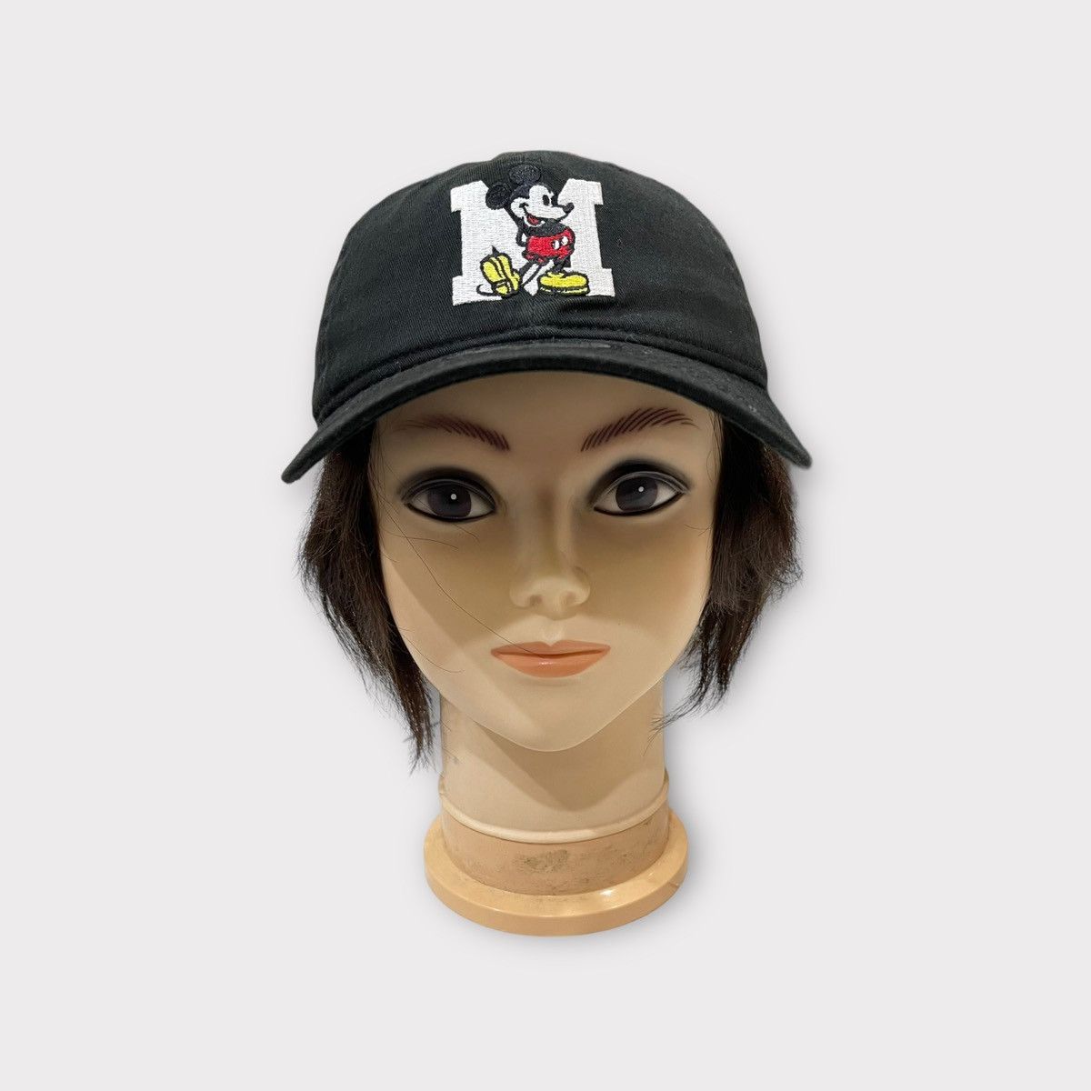 Disney Vintage New Era Disney Mickey Mouse Hat Curve Brim Size ONE SIZE - 2 Thumbnail