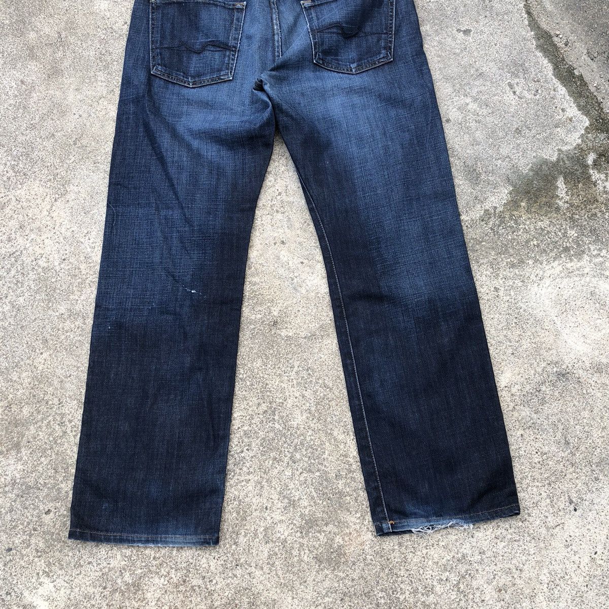 7 For All Mankind × Japanese Brand 🔥Thrash🔥7 For All Mankind Stoned Wash Rips Distress Jeans Size US 36 / EU 52 - 6 Thumbnail