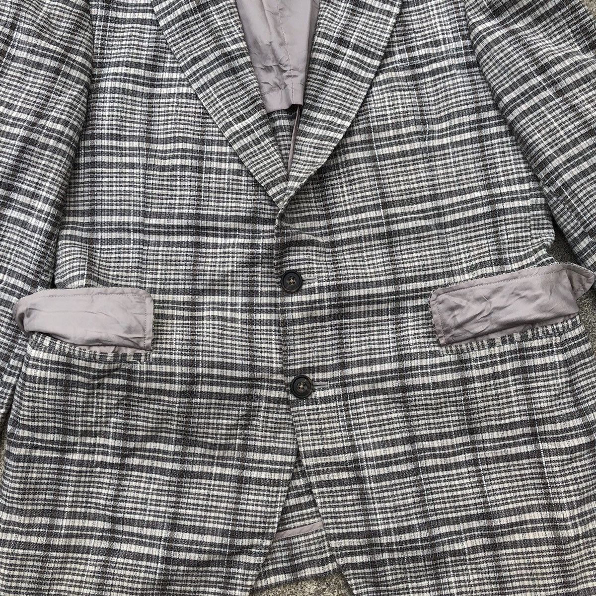 Burberry 🔥Rare🔥Burberrys Double Breast Classic Nova Check Suit Blazer Size S / US 4 / IT 40 - 7 Thumbnail