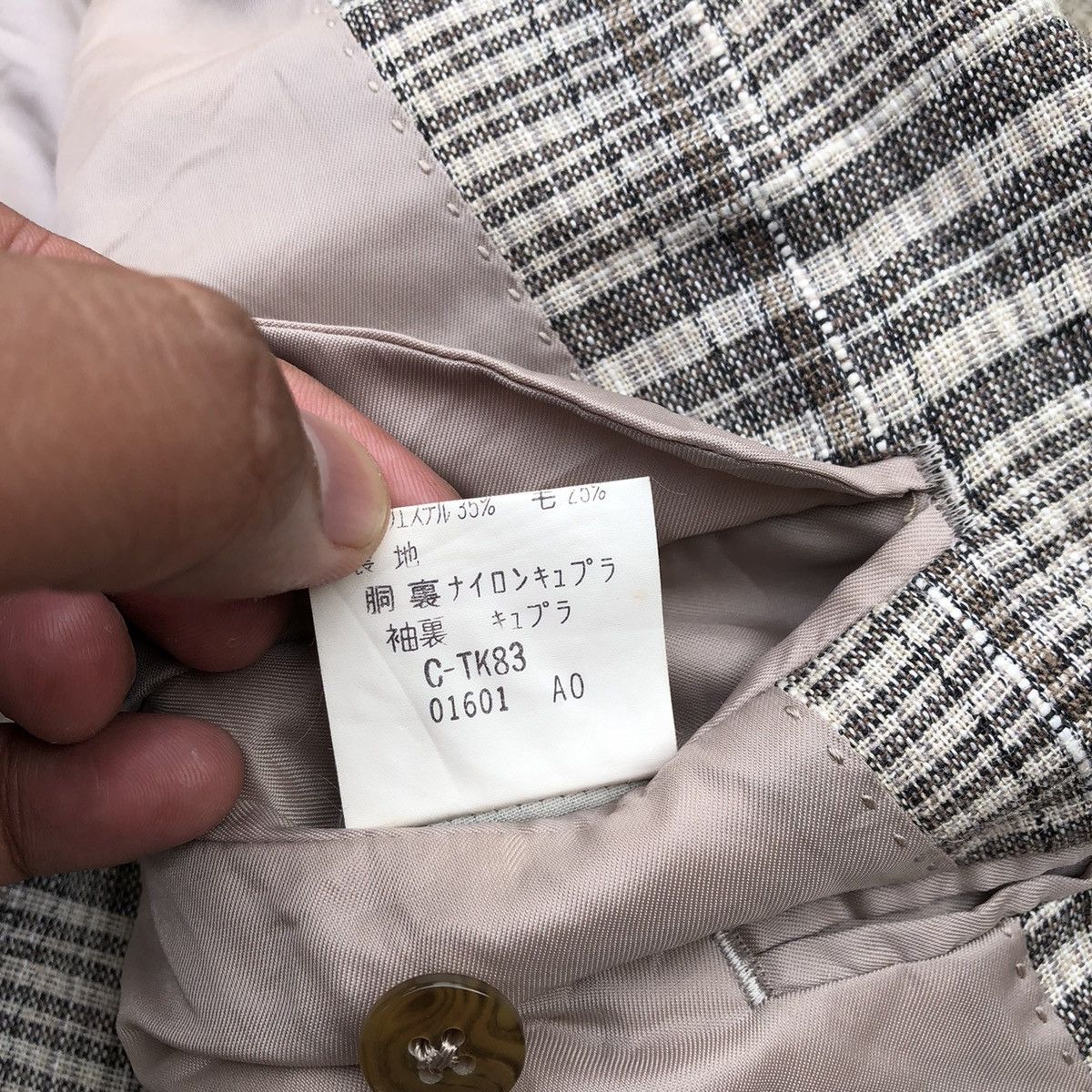 Burberry 🔥Rare🔥Burberrys Double Breast Classic Nova Check Suit Blazer Size S / US 4 / IT 40 - 11 Thumbnail