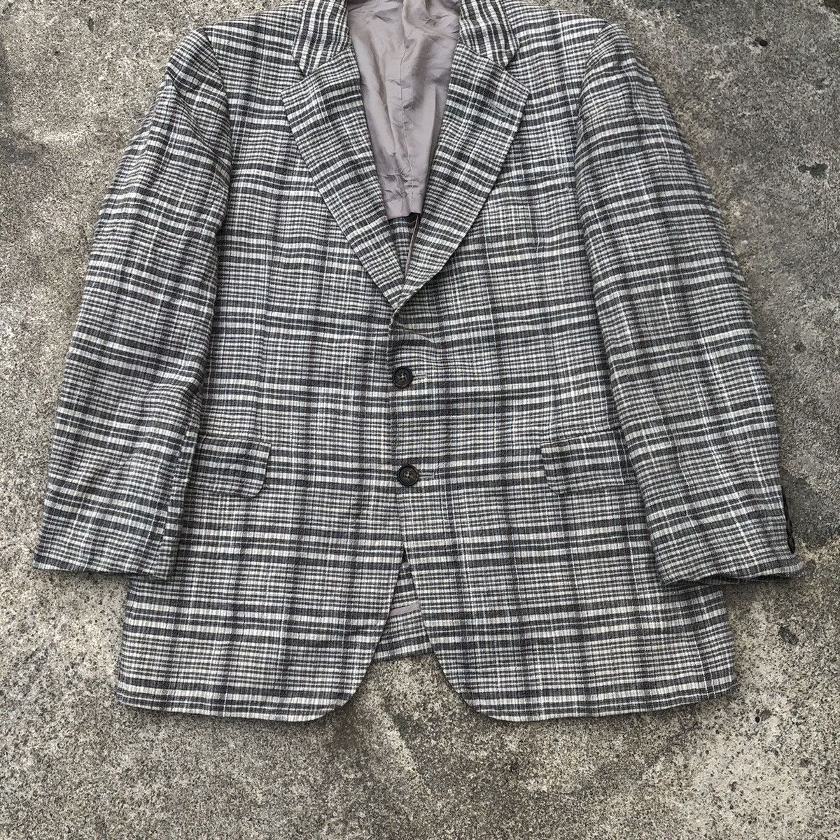 Burberry 🔥Rare🔥Burberrys Double Breast Classic Nova Check Suit Blazer Size S / US 4 / IT 40 - 3 Thumbnail