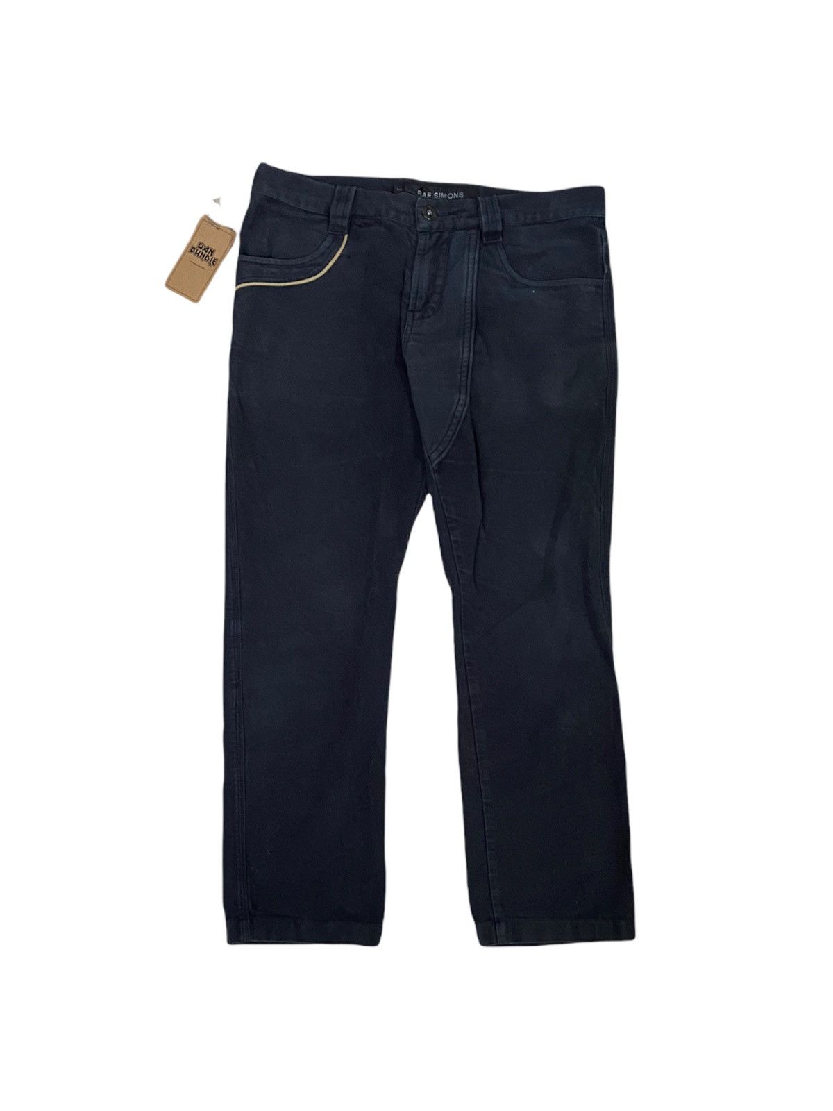 Raf Simons Designer Raf Simon Casual Pants Made in France Size US 33 - 3 Thumbnail