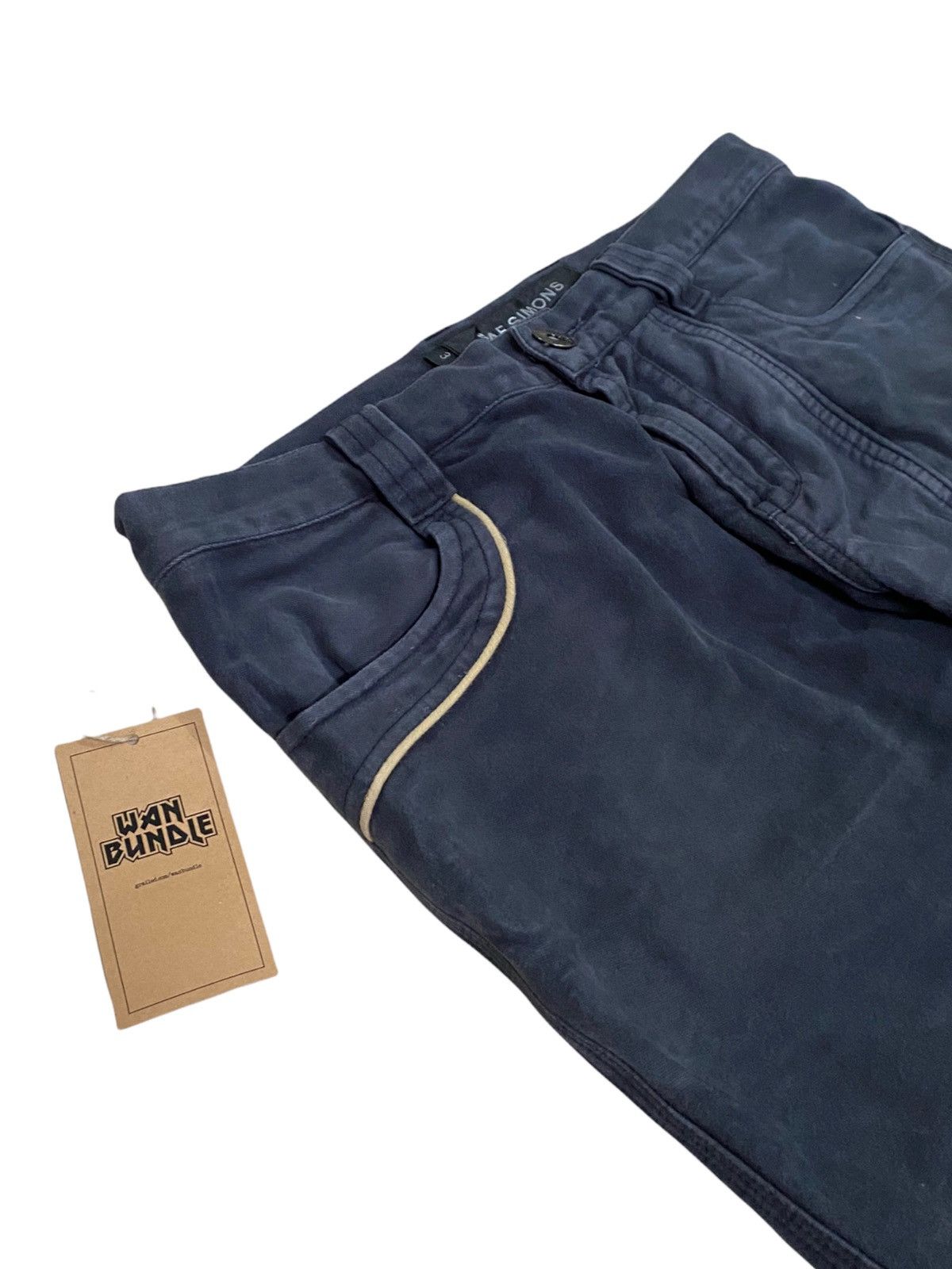 Raf Simons Designer Raf Simon Casual Pants Made in France Size US 33 - 6 Thumbnail