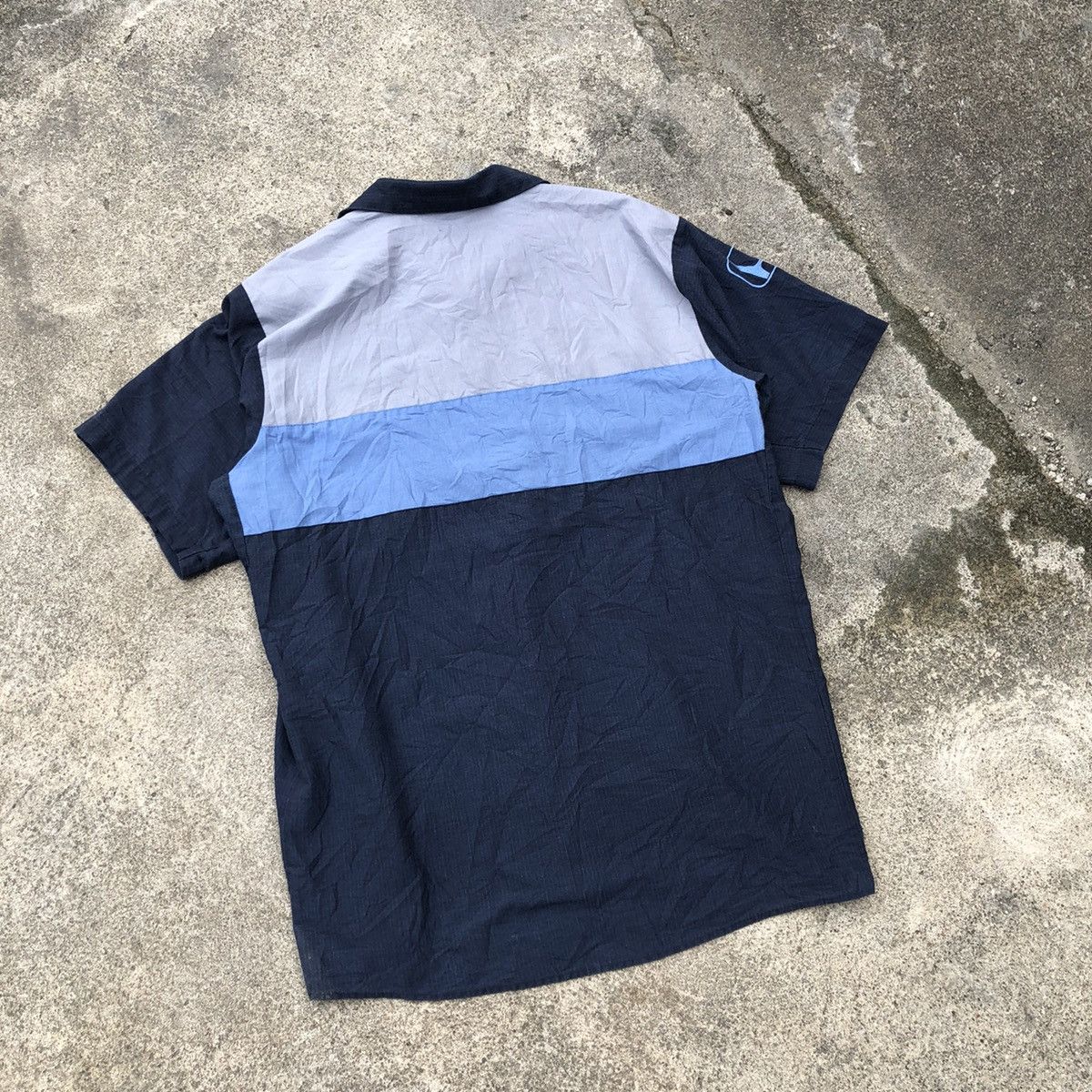 Honda × Japanese Brand 🔥Rare🔥Vintage Honda Kramme Steve Worker Pocket Button Shirts Size US XL / EU 56 / 4 - 4 Thumbnail