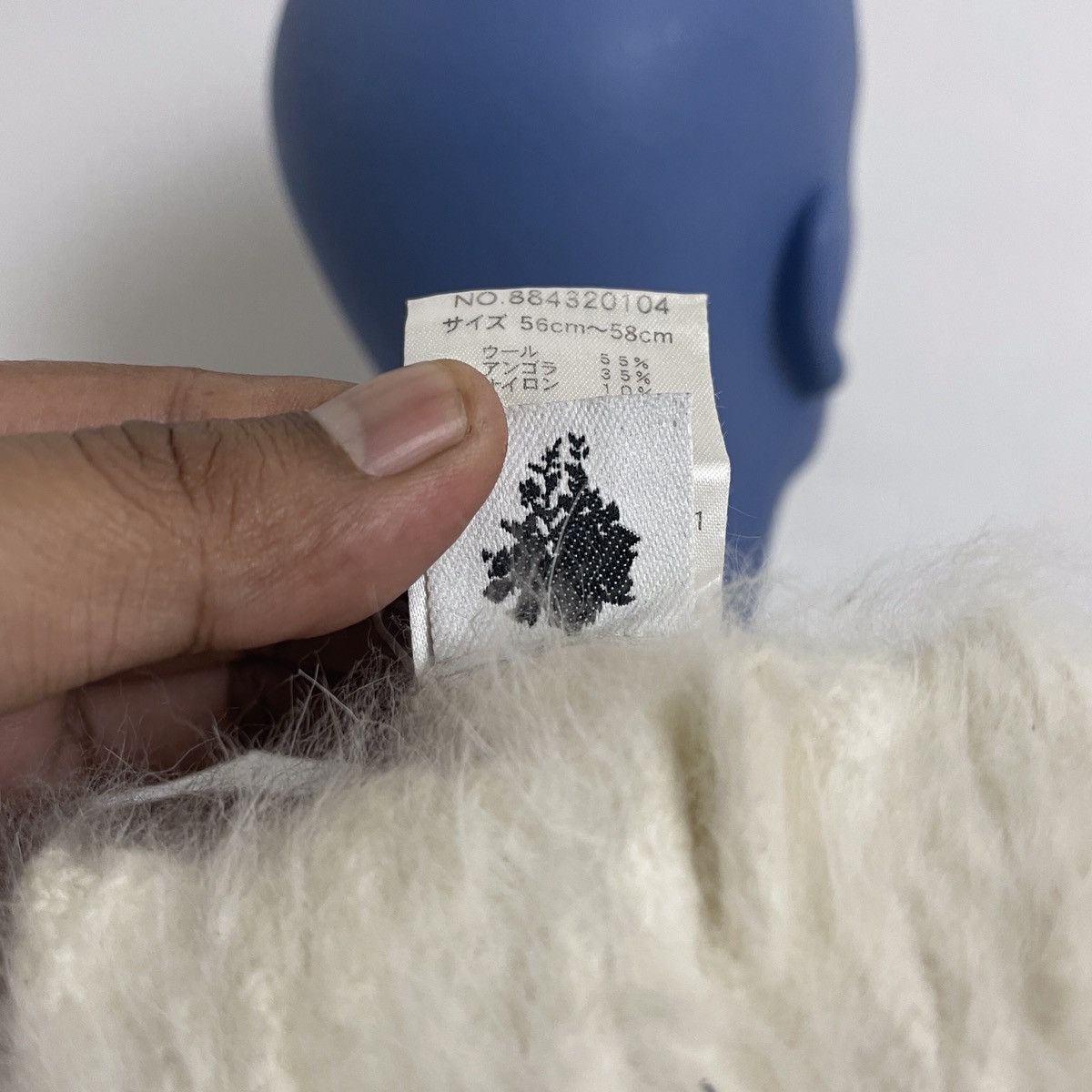 Japanese Brand Vintage Unbranded Japanese Mohair Hat Size ONE SIZE - 3 Thumbnail