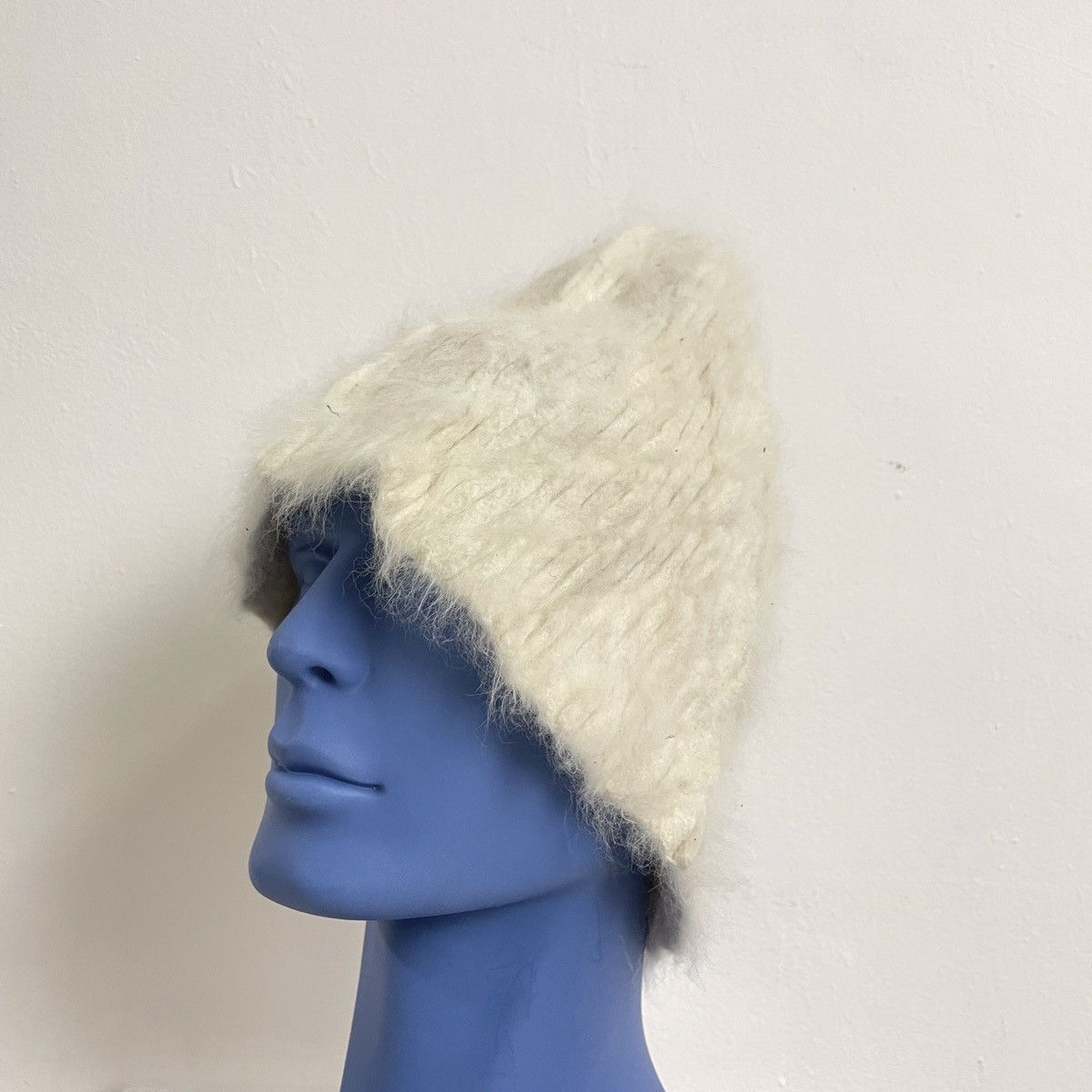 Japanese Brand Vintage Unbranded Japanese Mohair Hat Size ONE SIZE - 1 Thumbnail
