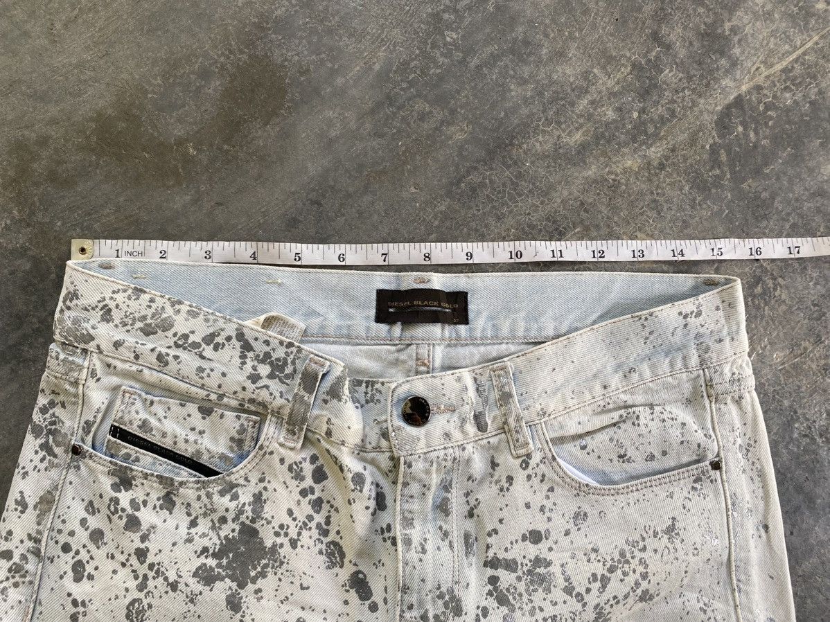 Diesel Black Gold Diesel Black Gold Silver splash painted denim Size 30" / US 8 / IT 44 - 14 Thumbnail