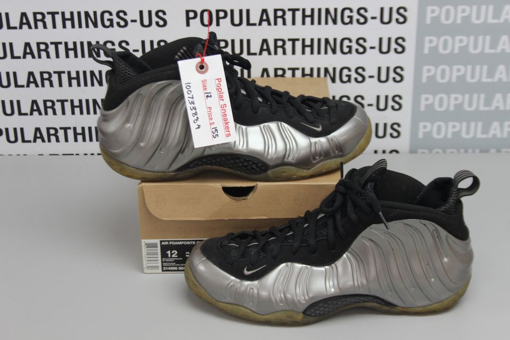 foamposite one pewter