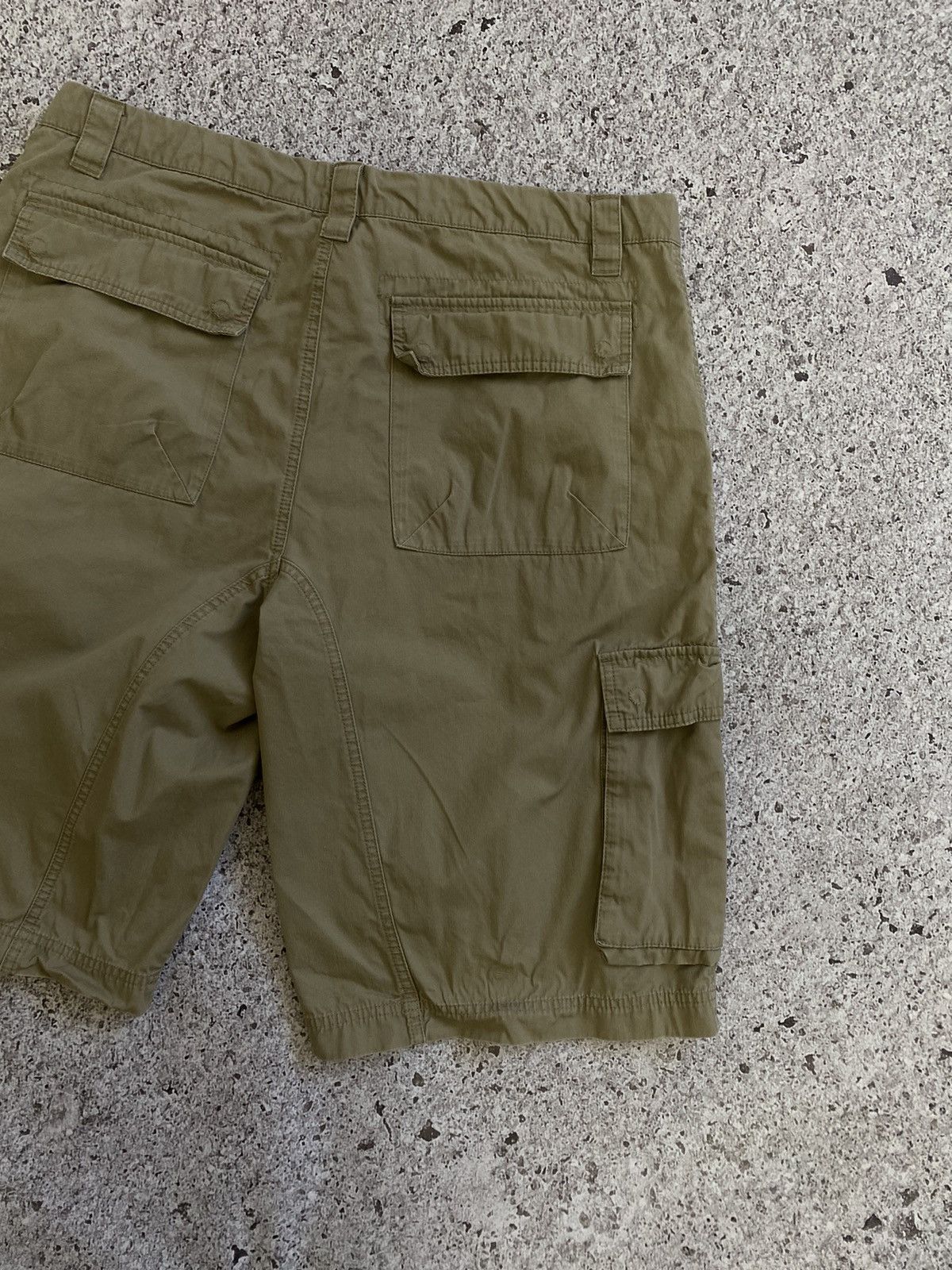 Nike × Vintage Vintage 90’s Nike military multi pocket cargo drill shorts Size US 37 - 5 Thumbnail
