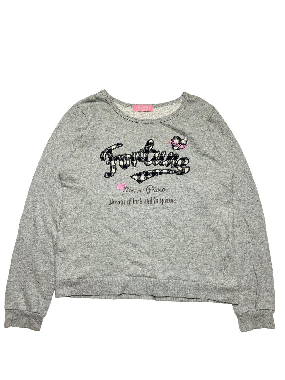 Japanese Brand 2000s Mezzo Piano - Fortune Sweatshirt Size M / US 6-8 / IT 42-44 - 1 Thumbnail