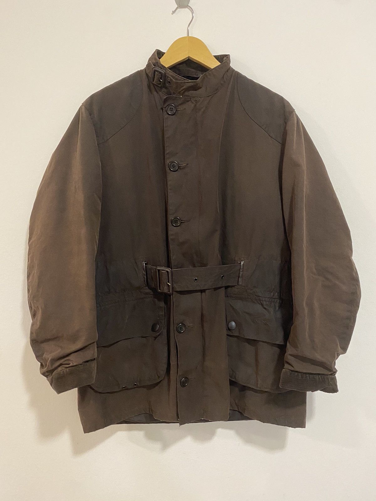 Barbour Waxed Belted Jacket