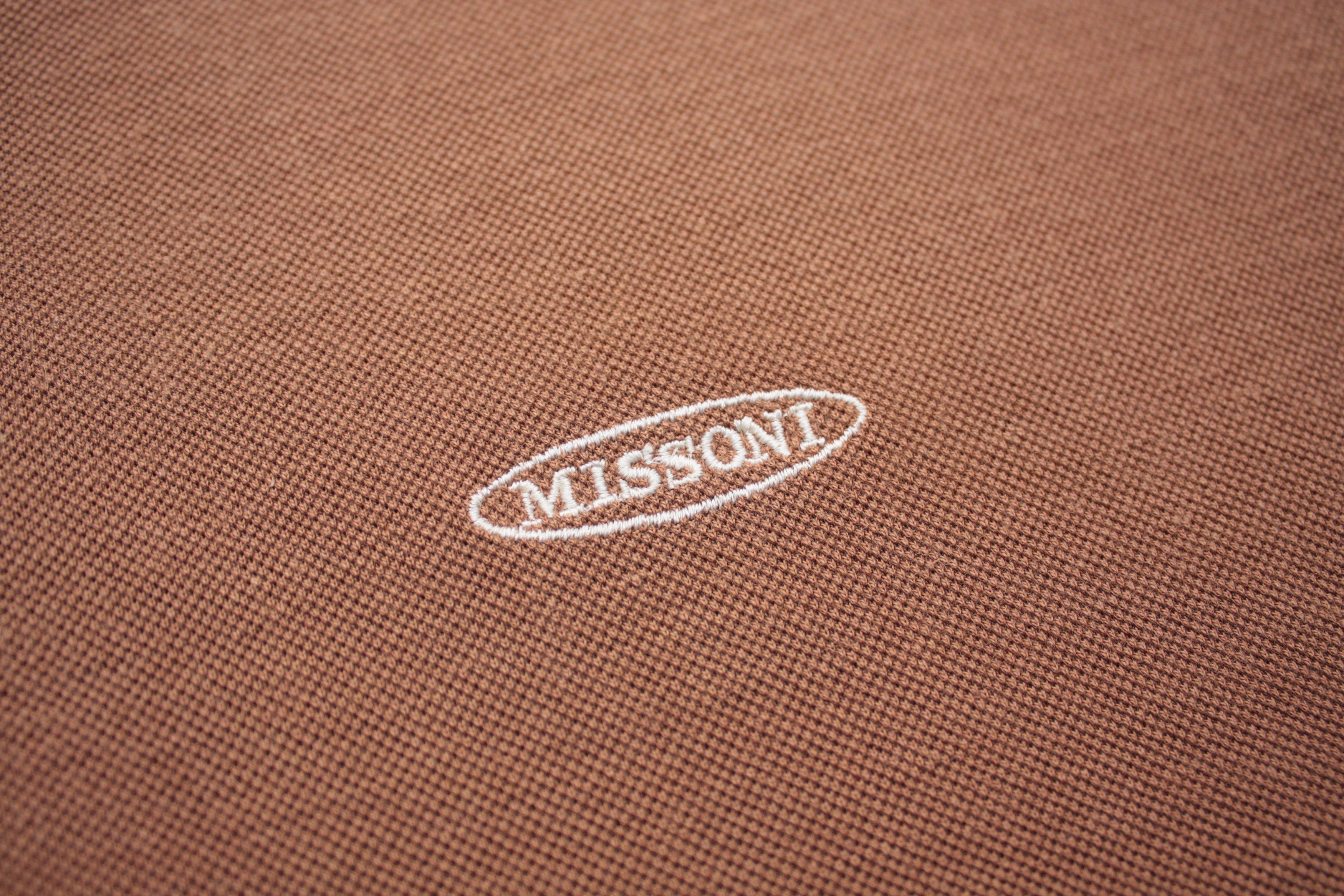 Missoni Missoni Vintage Brown Polo Medium Men's Size US L / EU 52-54 / 3 - 4 Thumbnail