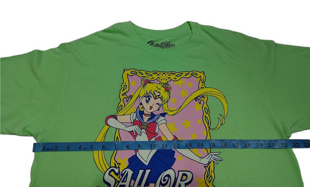 Anime × Cartoon Network × Vintage Sailor Moon Japan Anime Hook-up Green Size US L / EU 52-54 / 3 - 4 Thumbnail