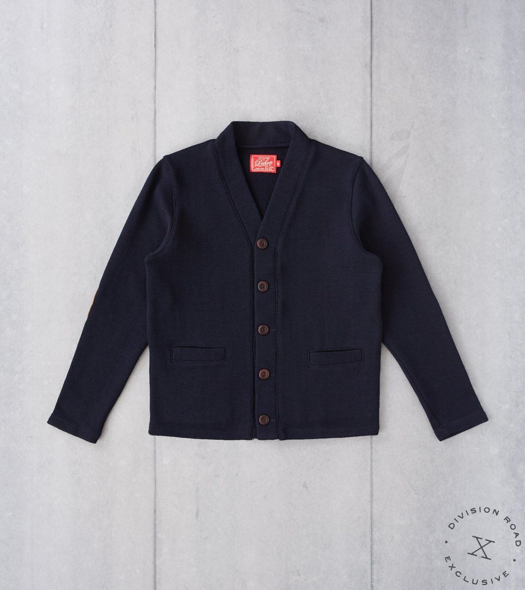 Dehen 1920 x DR Collegiate Cardigan - Navy Size Medium