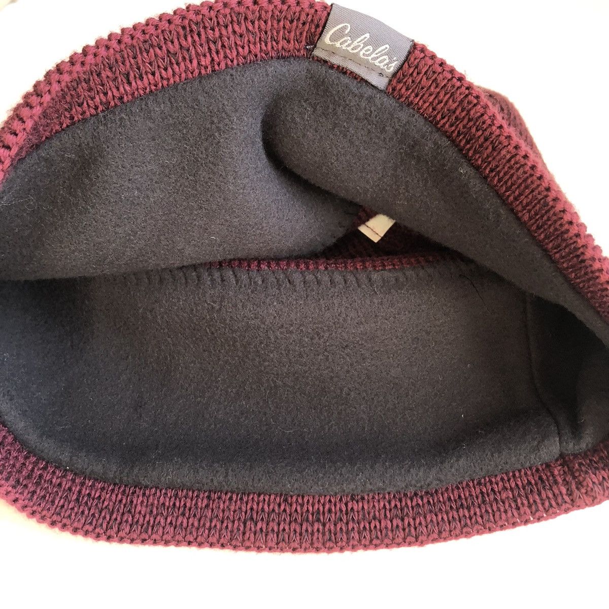 Cabelas Cabelas beanie BURGUNDY Size ONE SIZE - 3 Thumbnail