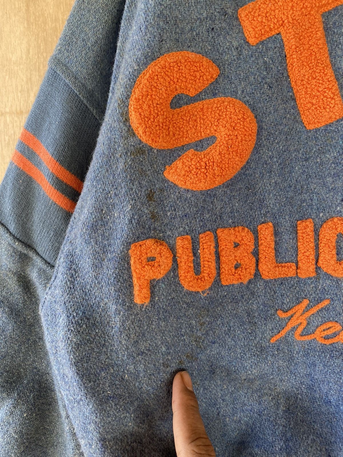 Vintage 🔥SALE🔥VINTAGE 70S KEARNEY HOUSE WOOL VARSITY JACKET Size US M / EU 48-50 / 2 - 10 Thumbnail