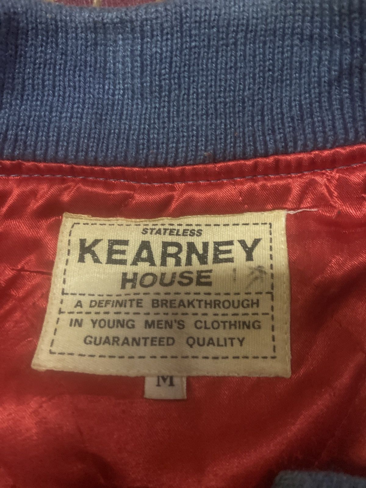 Vintage 🔥SALE🔥VINTAGE 70S KEARNEY HOUSE WOOL VARSITY JACKET Size US M / EU 48-50 / 2 - 11 Thumbnail