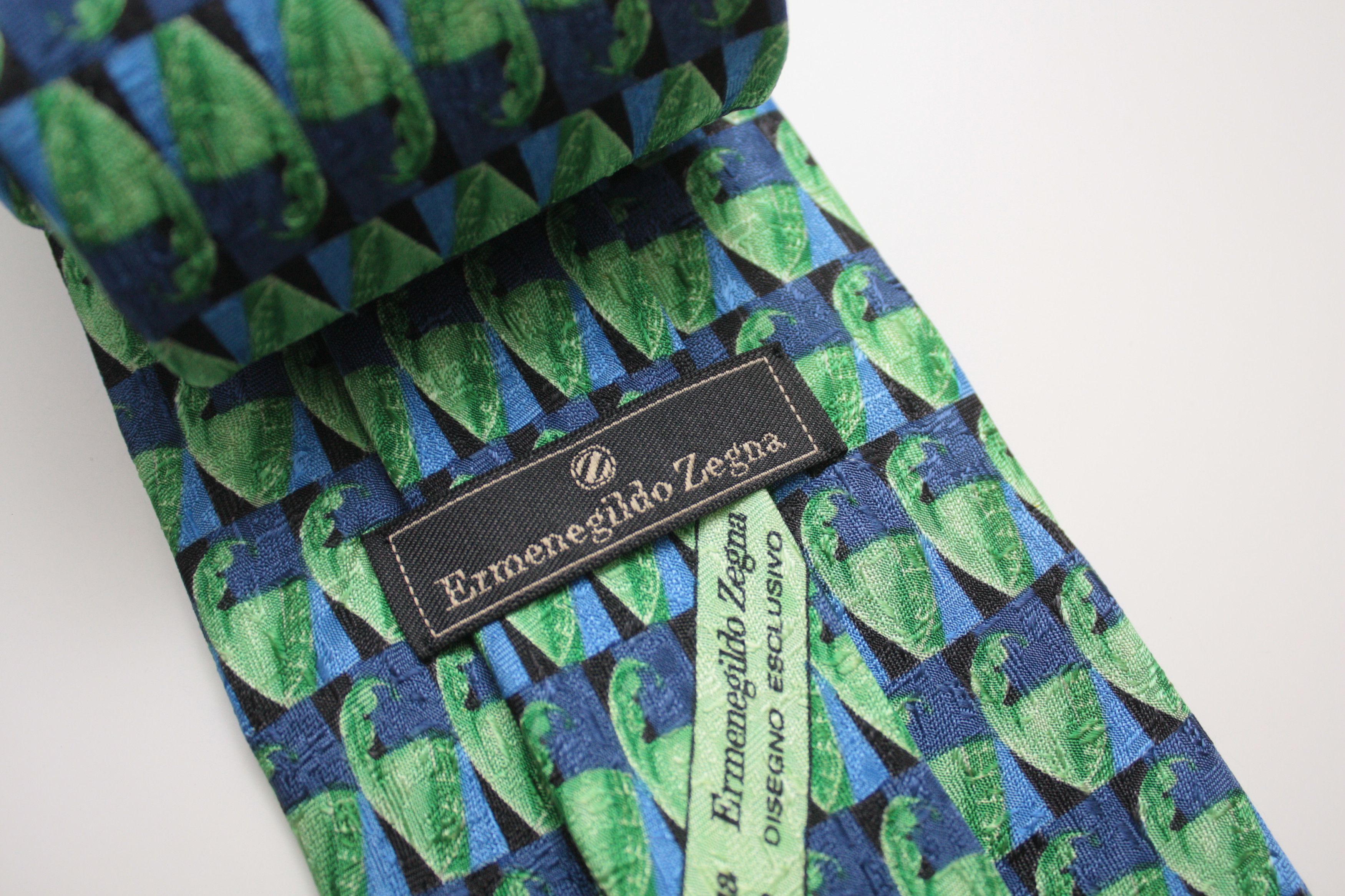 Ermenegildo Zegna Ermenegildo Zegna Silk Tie Made In Italy Size ONE SIZE - 2 Thumbnail