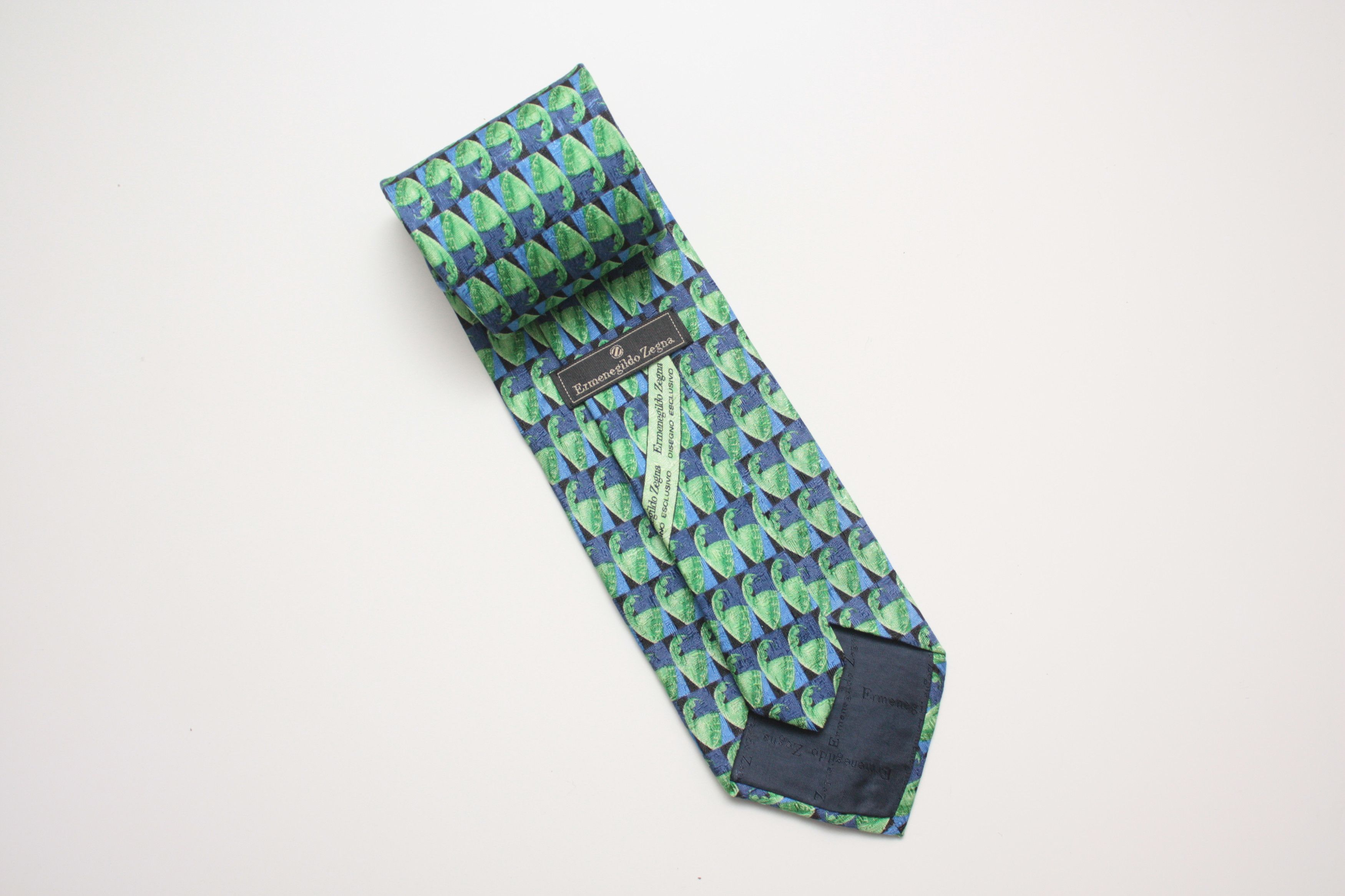 Ermenegildo Zegna Ermenegildo Zegna Silk Tie Made In Italy Size ONE SIZE - 1 Thumbnail