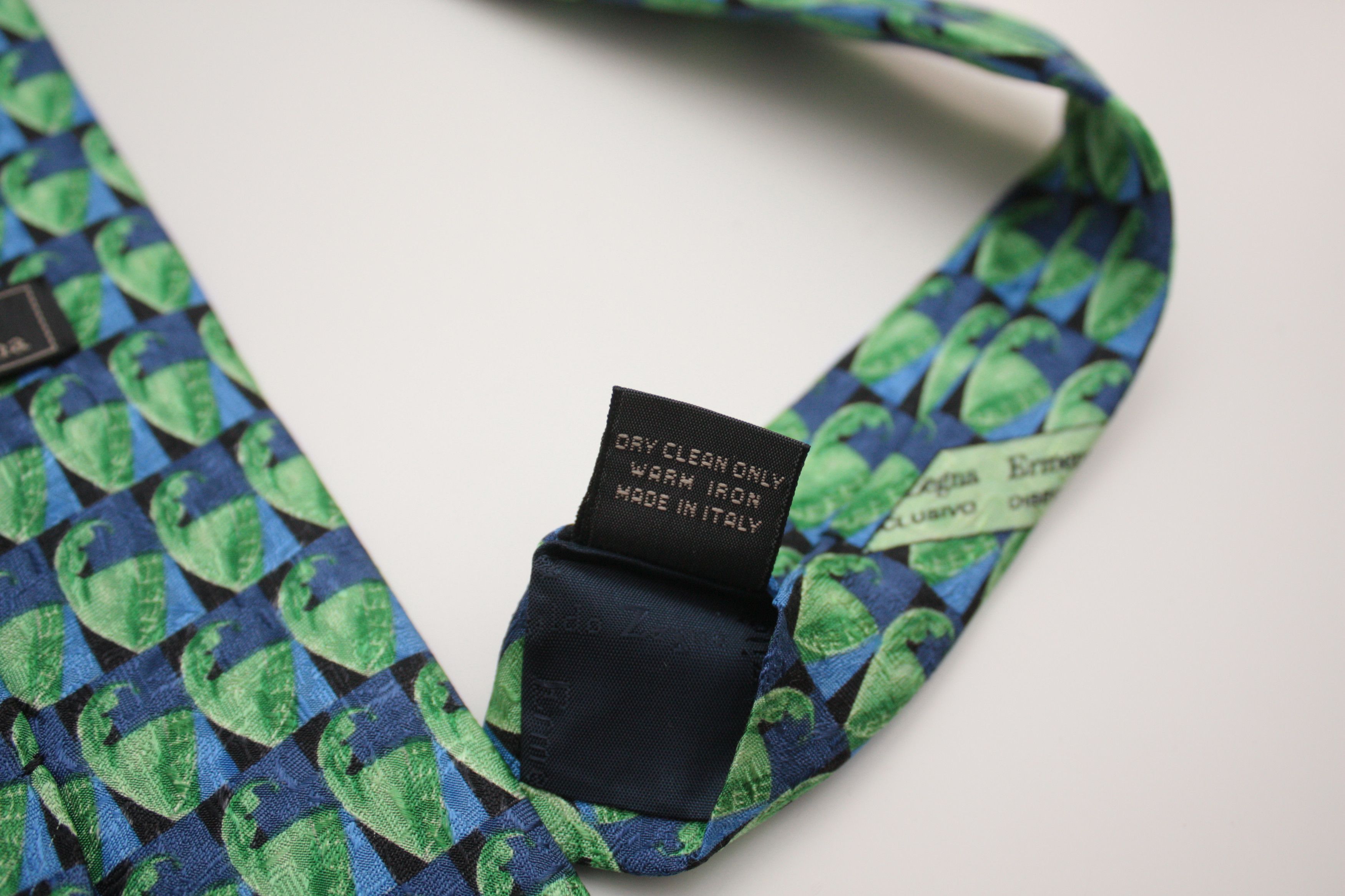 Ermenegildo Zegna Ermenegildo Zegna Silk Tie Made In Italy Size ONE SIZE - 4 Thumbnail