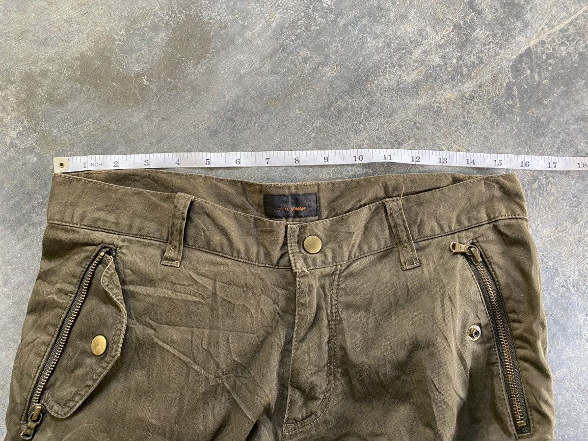 Japanese Brand × Kiminori Morishita × Tete Homme Vtg Tete Homme By kiminori Era Bondage parachute flare Size US 31 - 20 Thumbnail
