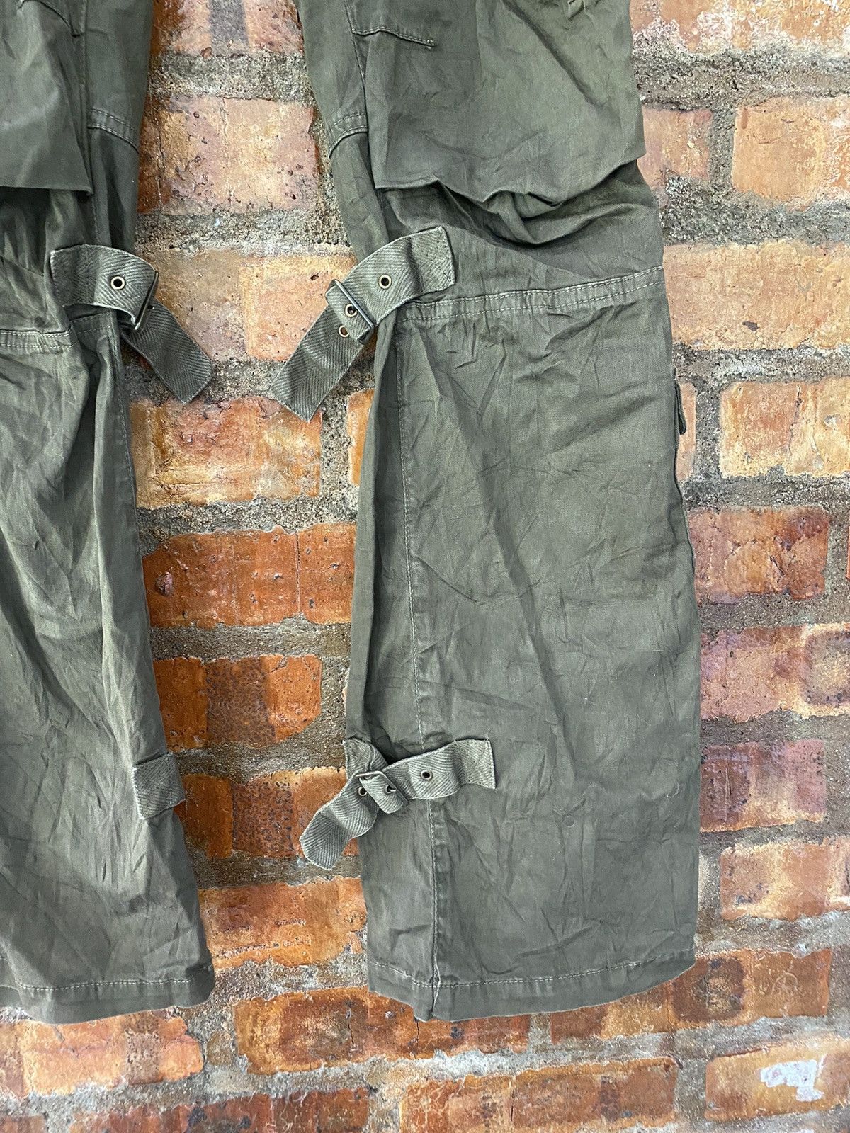 Japanese Brand × Kiminori Morishita × Tete Homme Vtg Tete Homme By kiminori Era Bondage parachute flare Size US 31 - 11 Thumbnail
