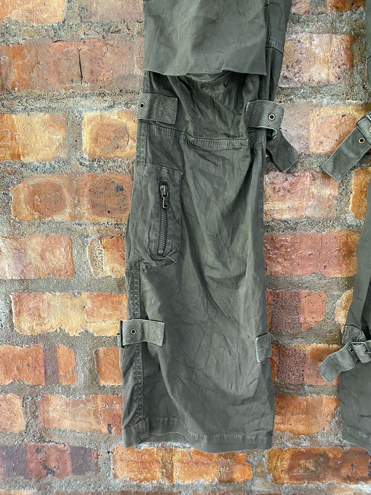 Japanese Brand × Kiminori Morishita × Tete Homme Vtg Tete Homme By kiminori Era Bondage parachute flare Size US 31 - 10 Thumbnail