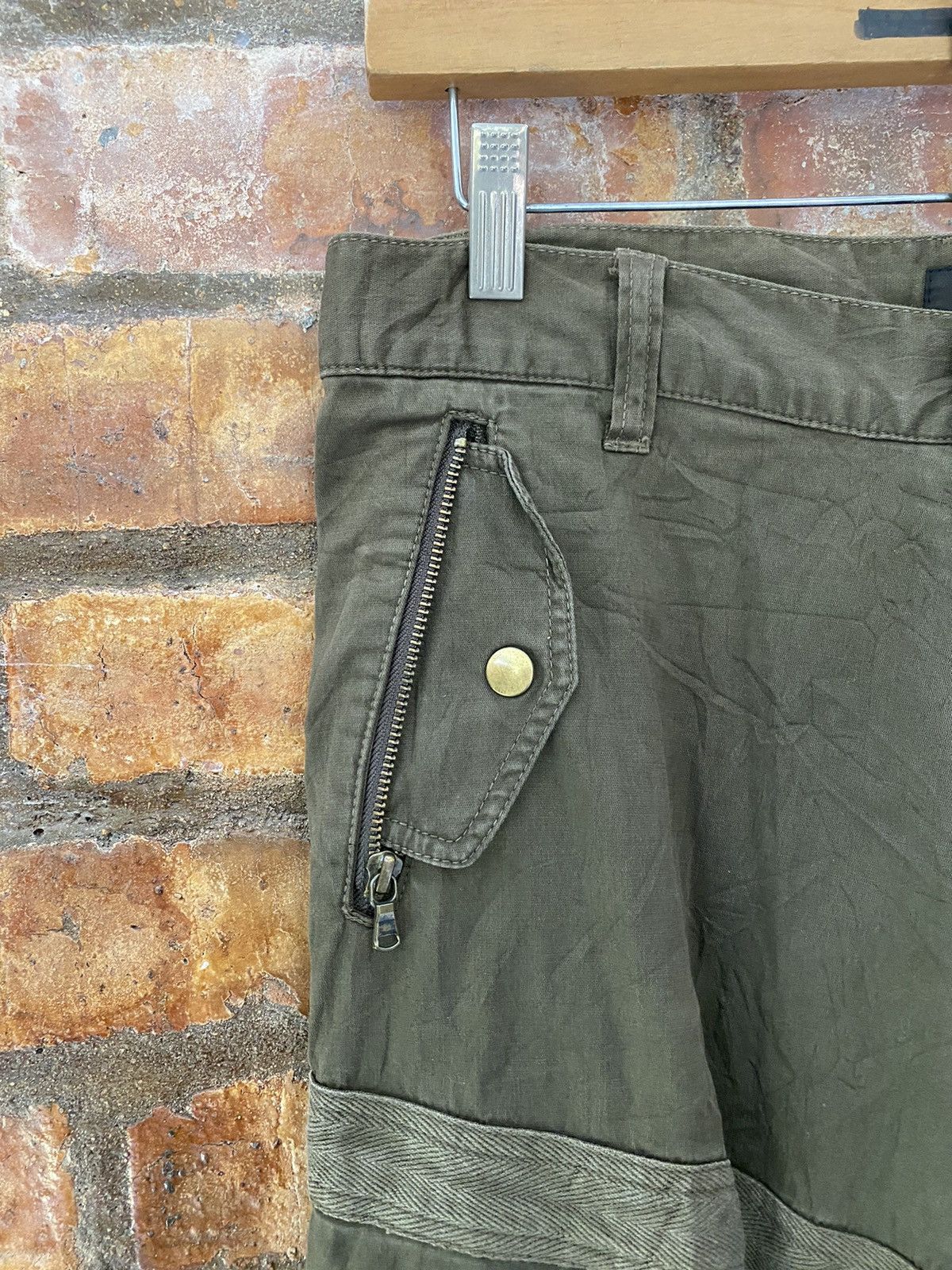 Japanese Brand × Kiminori Morishita × Tete Homme Vtg Tete Homme By kiminori Era Bondage parachute flare Size US 31 - 7 Thumbnail