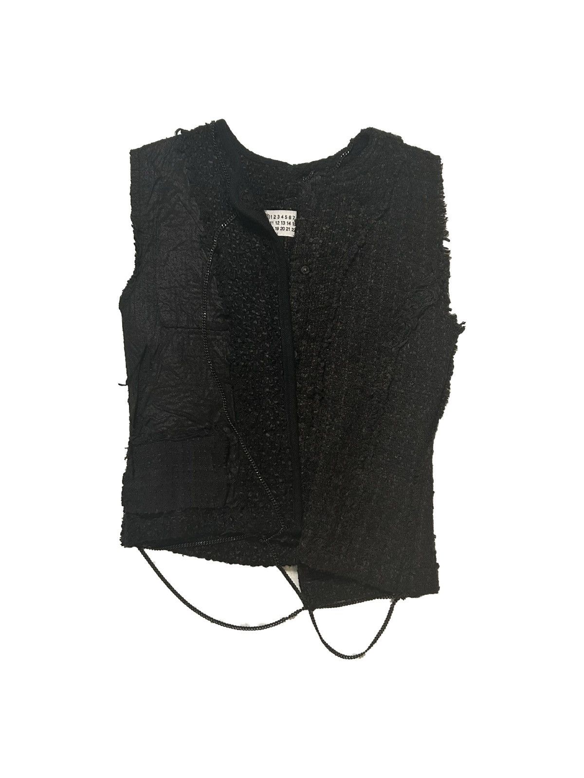 Maison Margiela Artisanal ‘04 Chanel Tweed Jacket Size US S / EU 44-46 / 1 - 1 Thumbnail