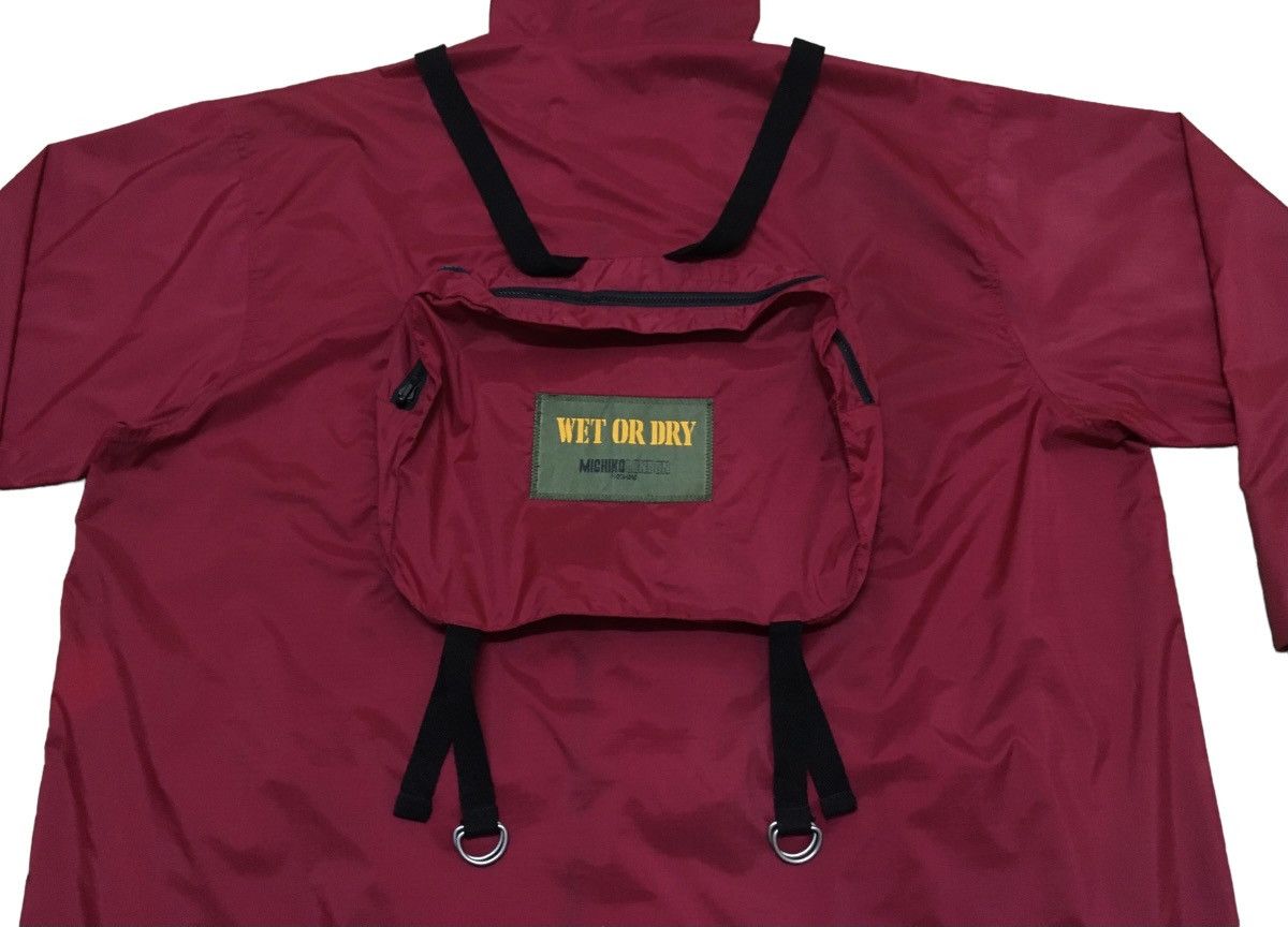 If Six Was Nine × Michiko Koshino London Rare Design Vintage Brand Michiko Koshino Windbreaker 1990s Size US M / EU 48-50 / 2 - 3 Thumbnail