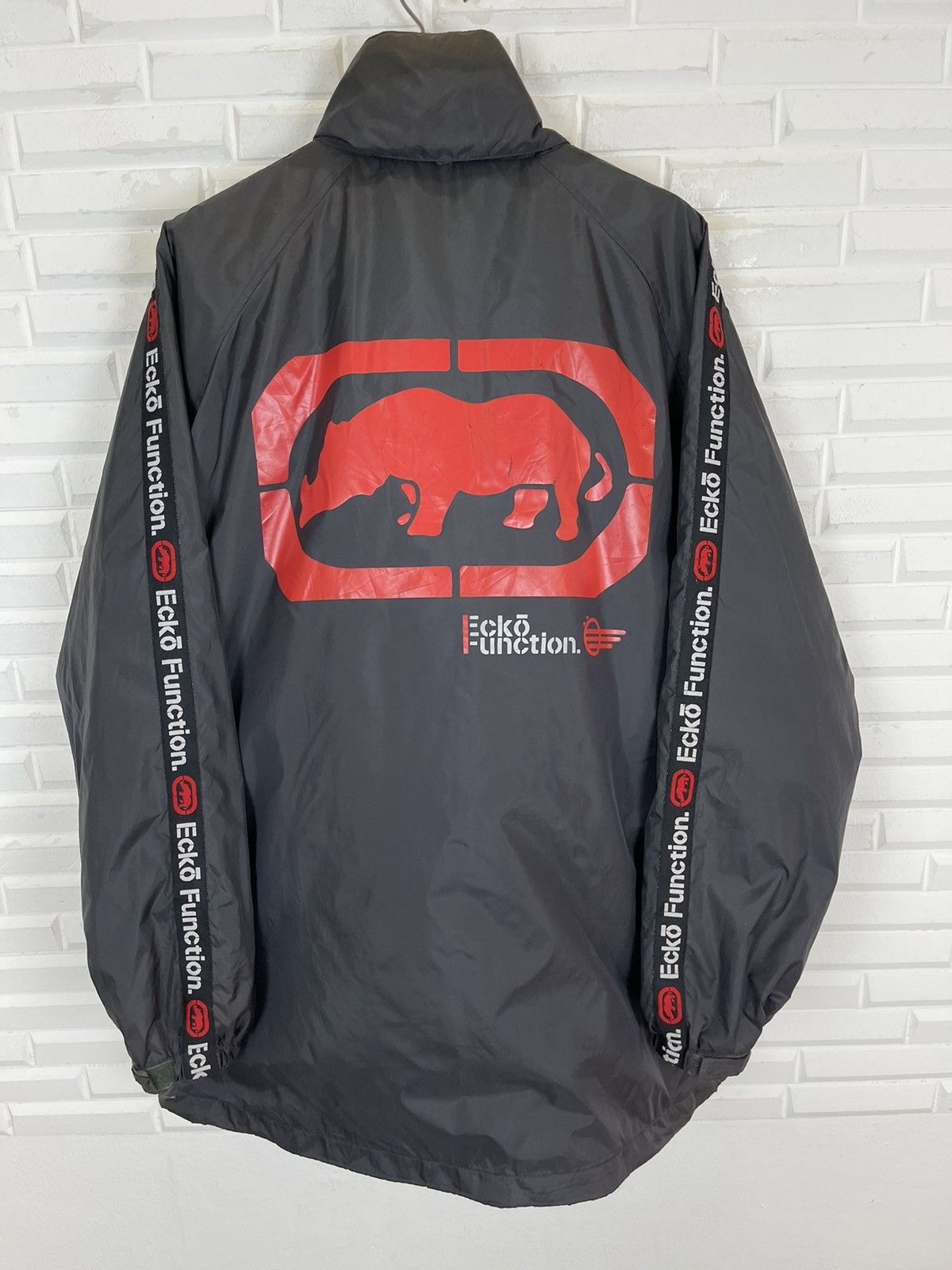 Ecko Unltd. Vintage Big Logo Ecko Unltd Windbreaker Streetwear Size US XL / EU 56 / 4 - 3 Thumbnail
