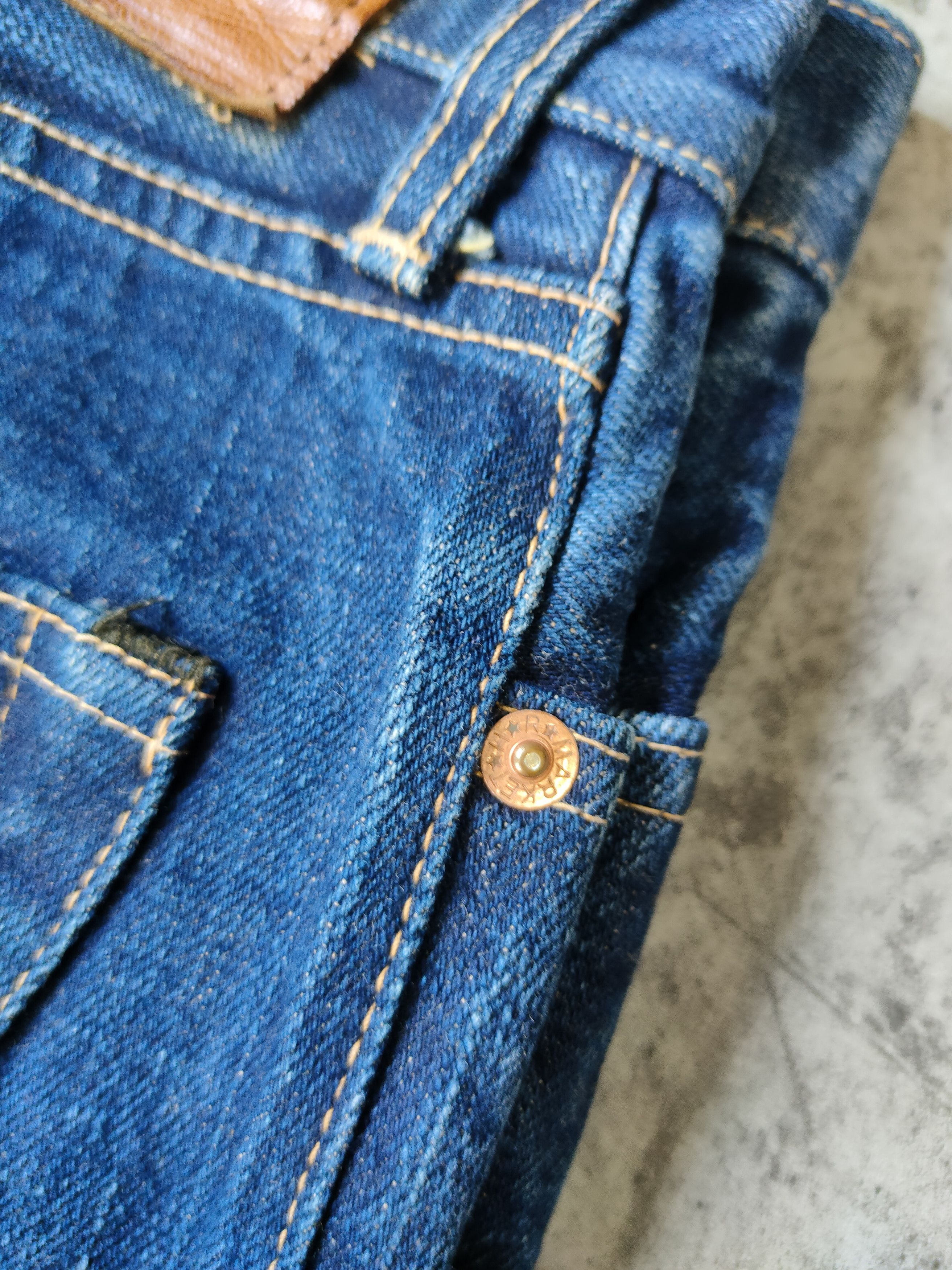 Blue Blue Japan × HOLLYWOOD RANCH MARKET × Japanese Brand HR Market Jeans Red Selvedge Size US 28 / EU 44 - 10 Thumbnail