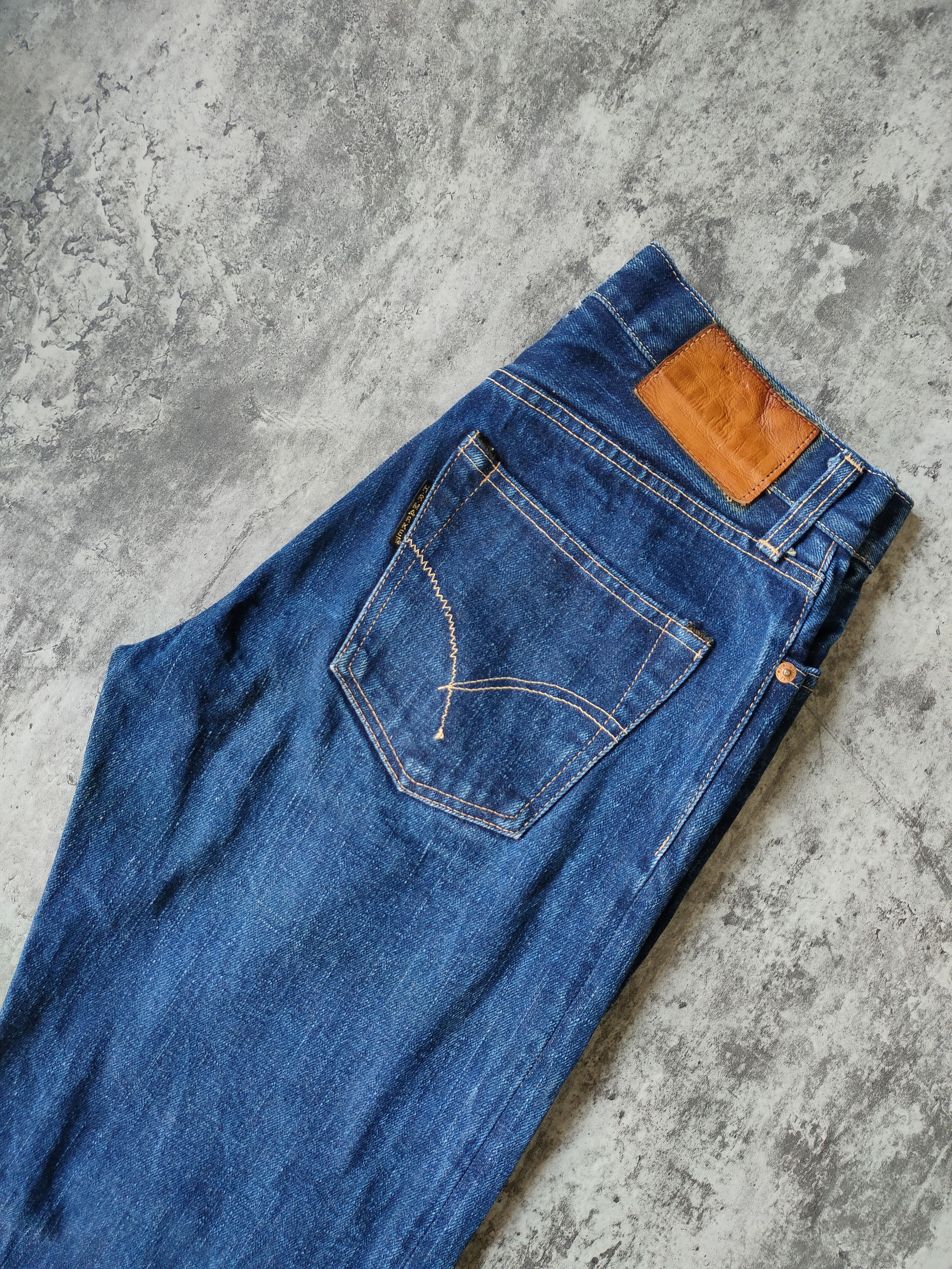 Blue Blue Japan × HOLLYWOOD RANCH MARKET × Japanese Brand HR Market Jeans Red Selvedge Size US 28 / EU 44 - 7 Thumbnail
