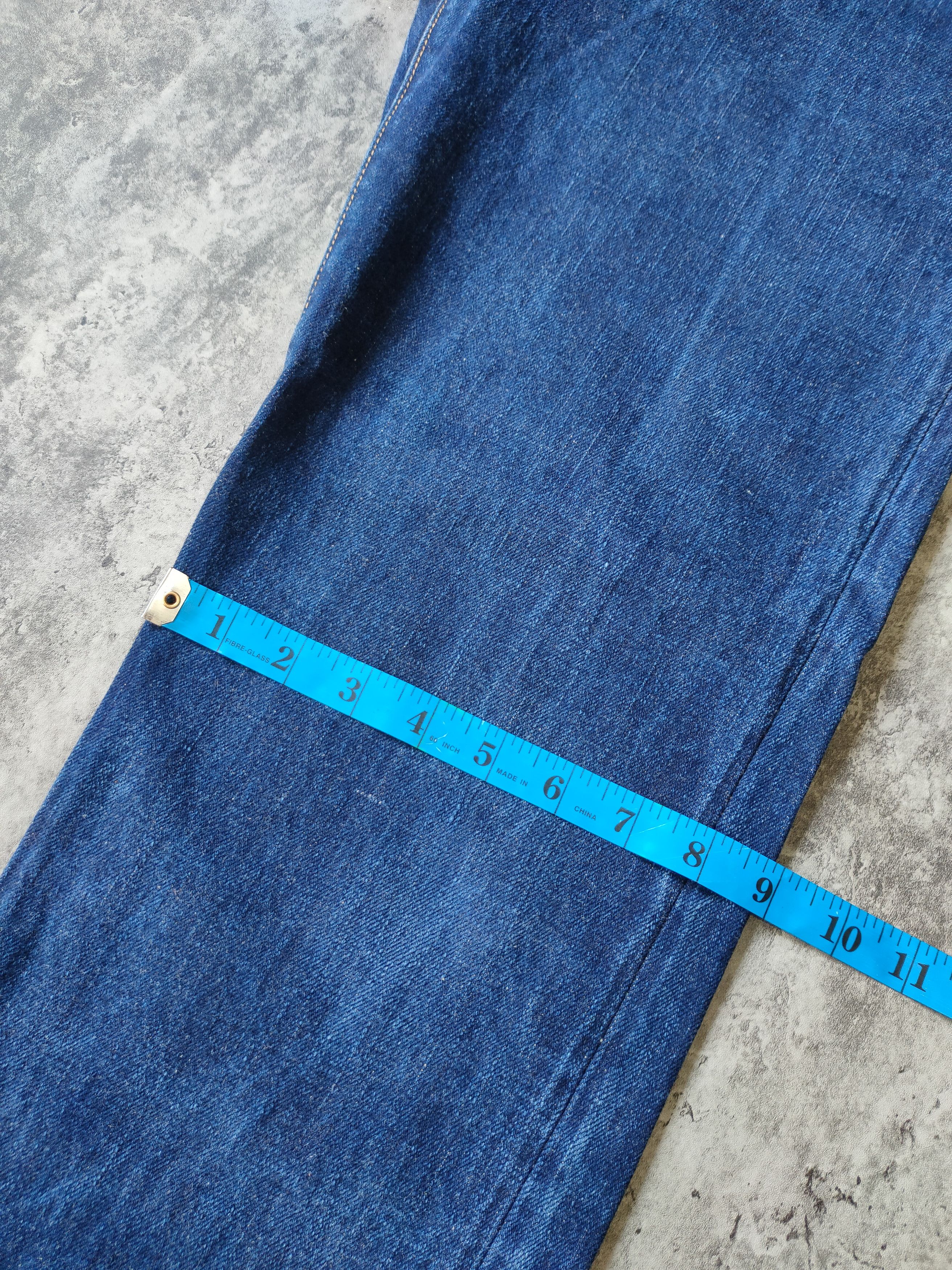 Blue Blue Japan × HOLLYWOOD RANCH MARKET × Japanese Brand HR Market Jeans Red Selvedge Size US 28 / EU 44 - 21 Thumbnail
