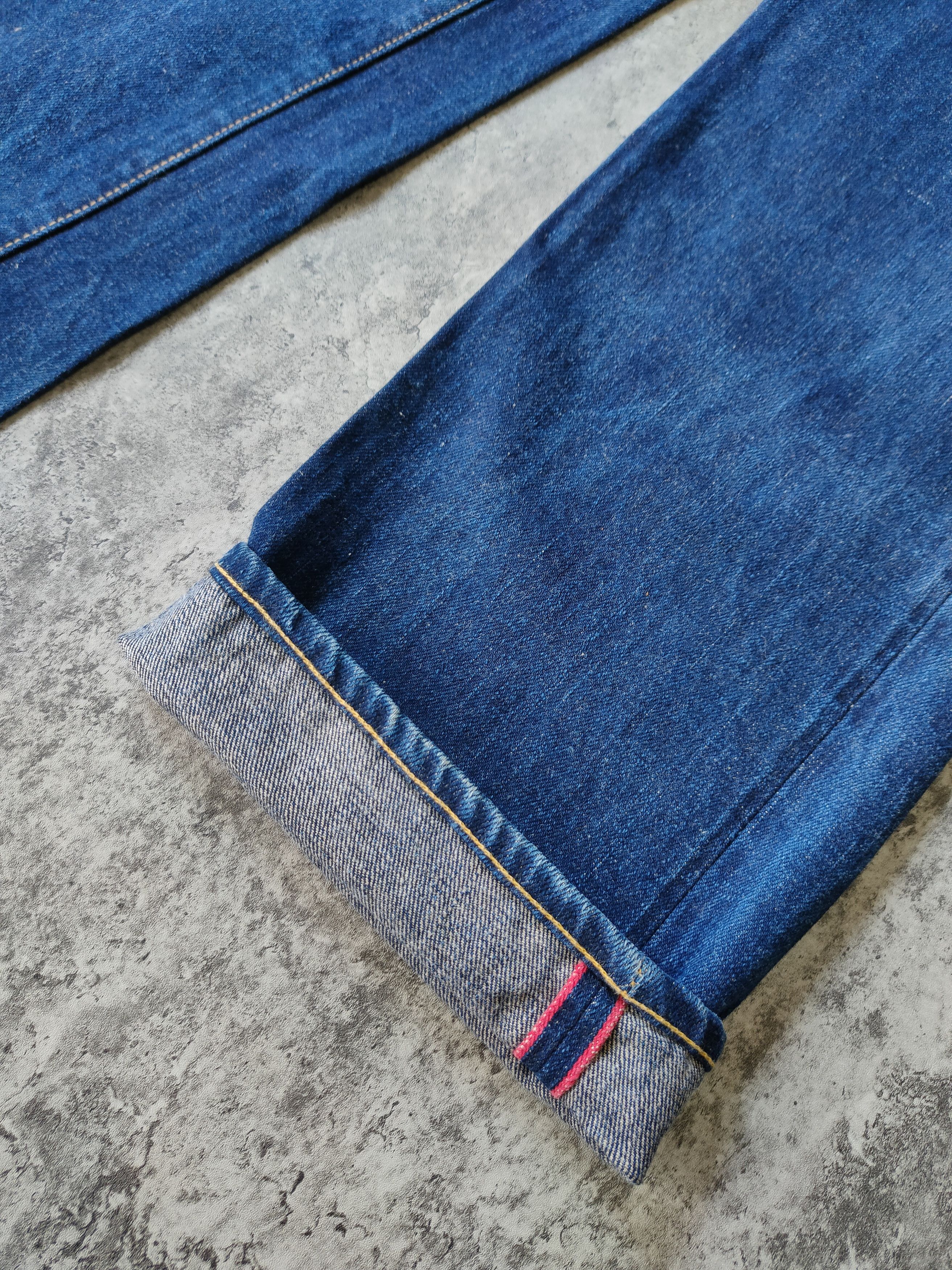 Blue Blue Japan × HOLLYWOOD RANCH MARKET × Japanese Brand HR Market Jeans Red Selvedge Size US 28 / EU 44 - 5 Thumbnail
