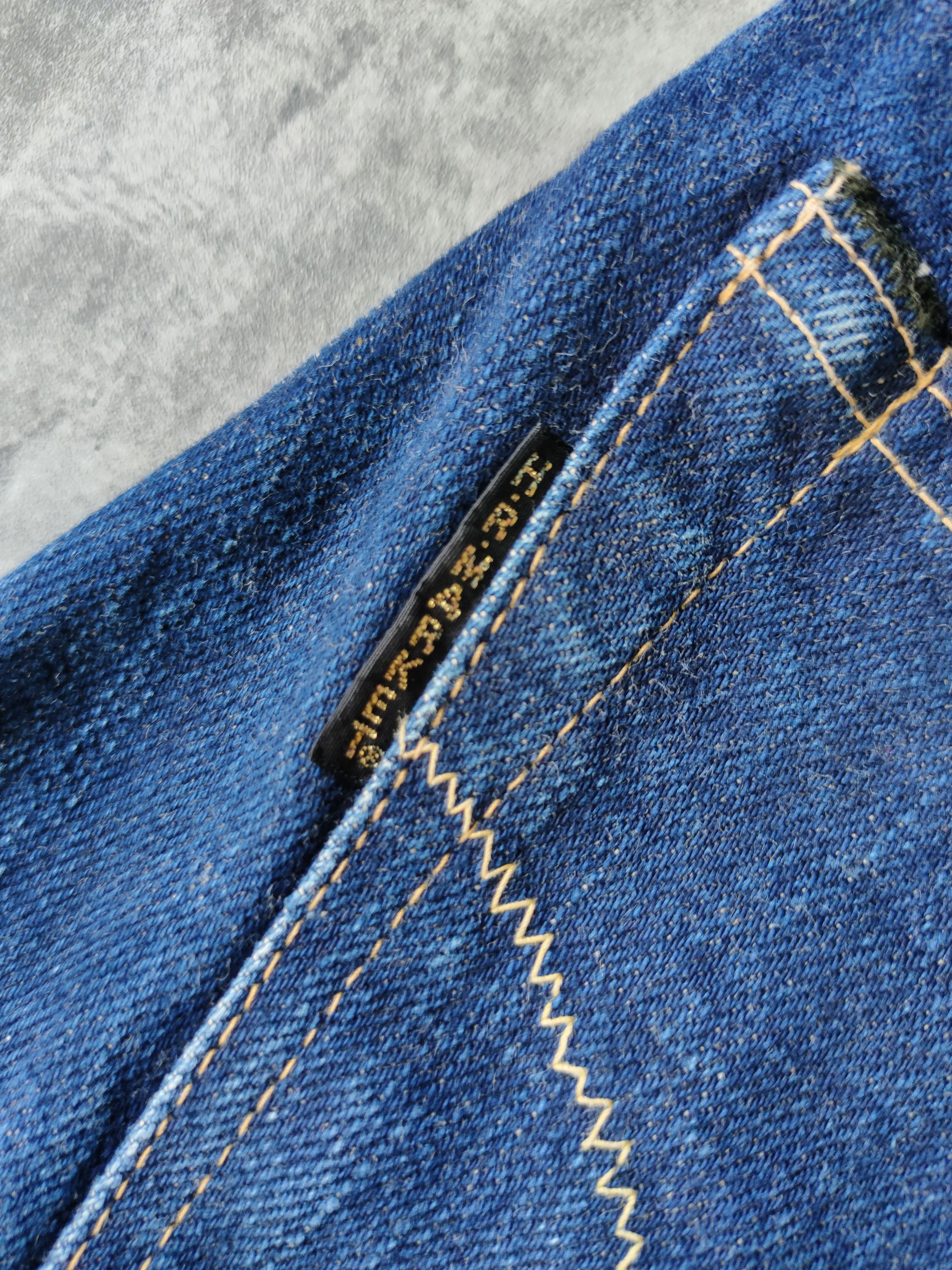 Blue Blue Japan × HOLLYWOOD RANCH MARKET × Japanese Brand HR Market Jeans Red Selvedge Size US 28 / EU 44 - 9 Thumbnail