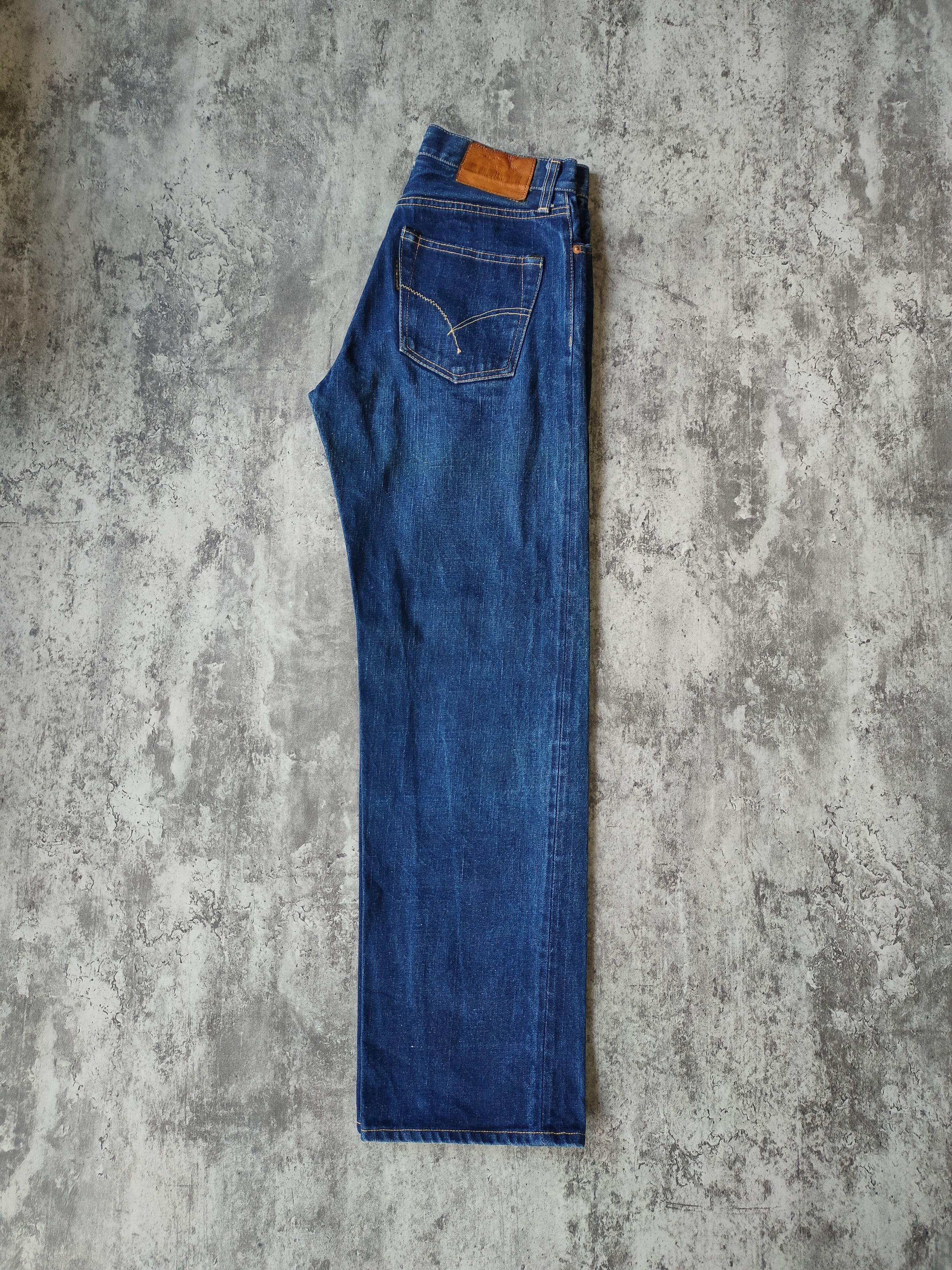Blue Blue Japan × HOLLYWOOD RANCH MARKET × Japanese Brand HR Market Jeans Red Selvedge Size US 28 / EU 44 - 3 Thumbnail