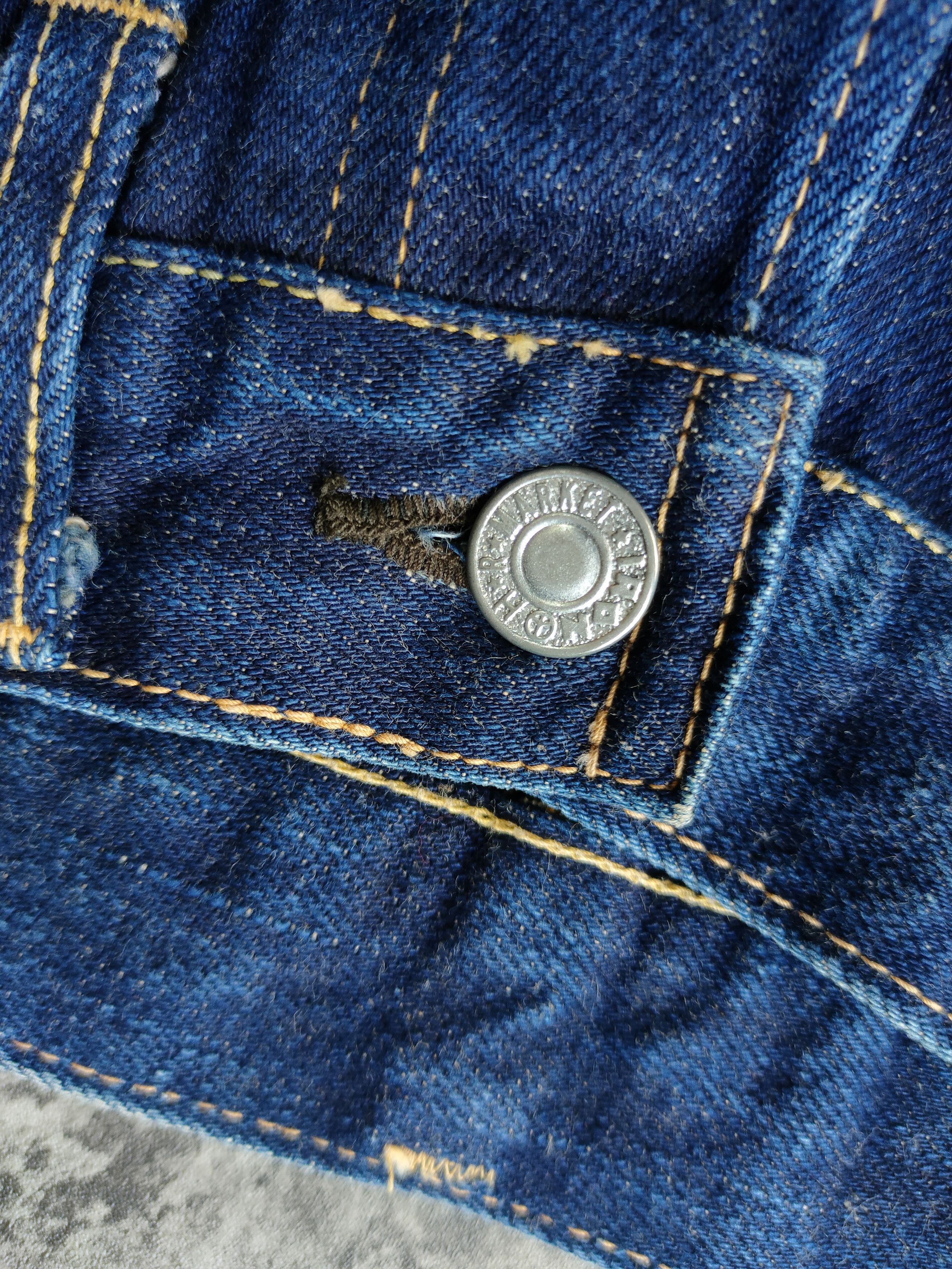 Blue Blue Japan × HOLLYWOOD RANCH MARKET × Japanese Brand HR Market Jeans Red Selvedge Size US 28 / EU 44 - 12 Thumbnail