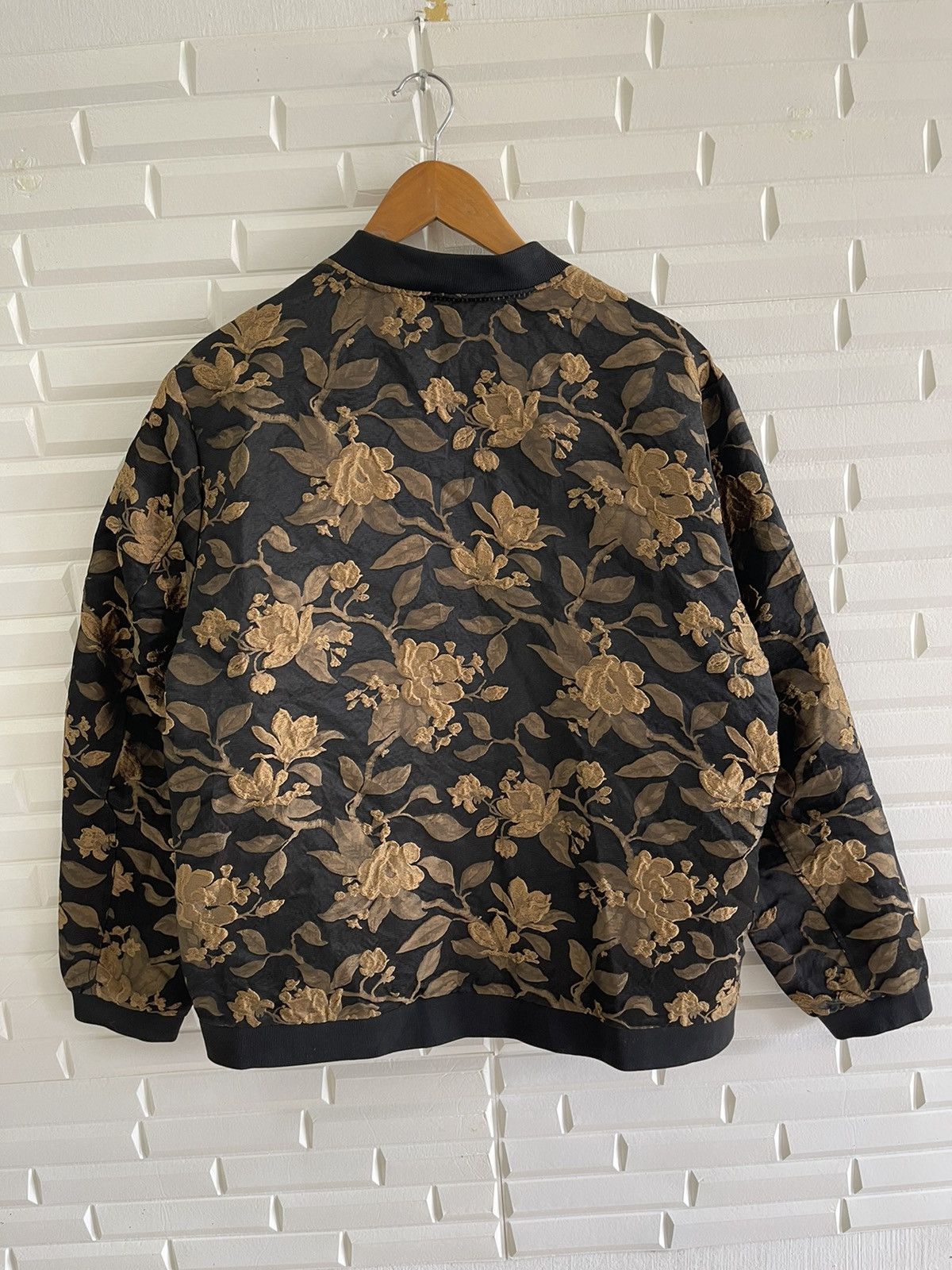Japanese Brand Japanese Silk Varsity Jacket Overprints Size US XL / EU 56 / 4 - 3 Thumbnail