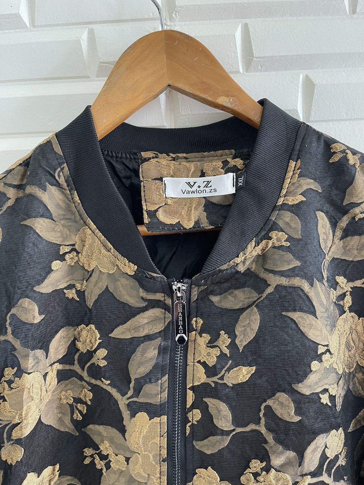 Japanese Brand Japanese Silk Varsity Jacket Overprints Size US XL / EU 56 / 4 - 4 Thumbnail