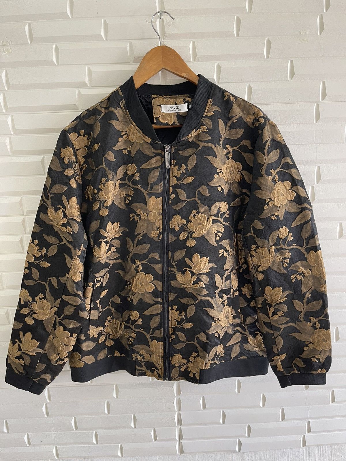 Japanese Brand Japanese Silk Varsity Jacket Overprints Size US XL / EU 56 / 4 - 2 Thumbnail